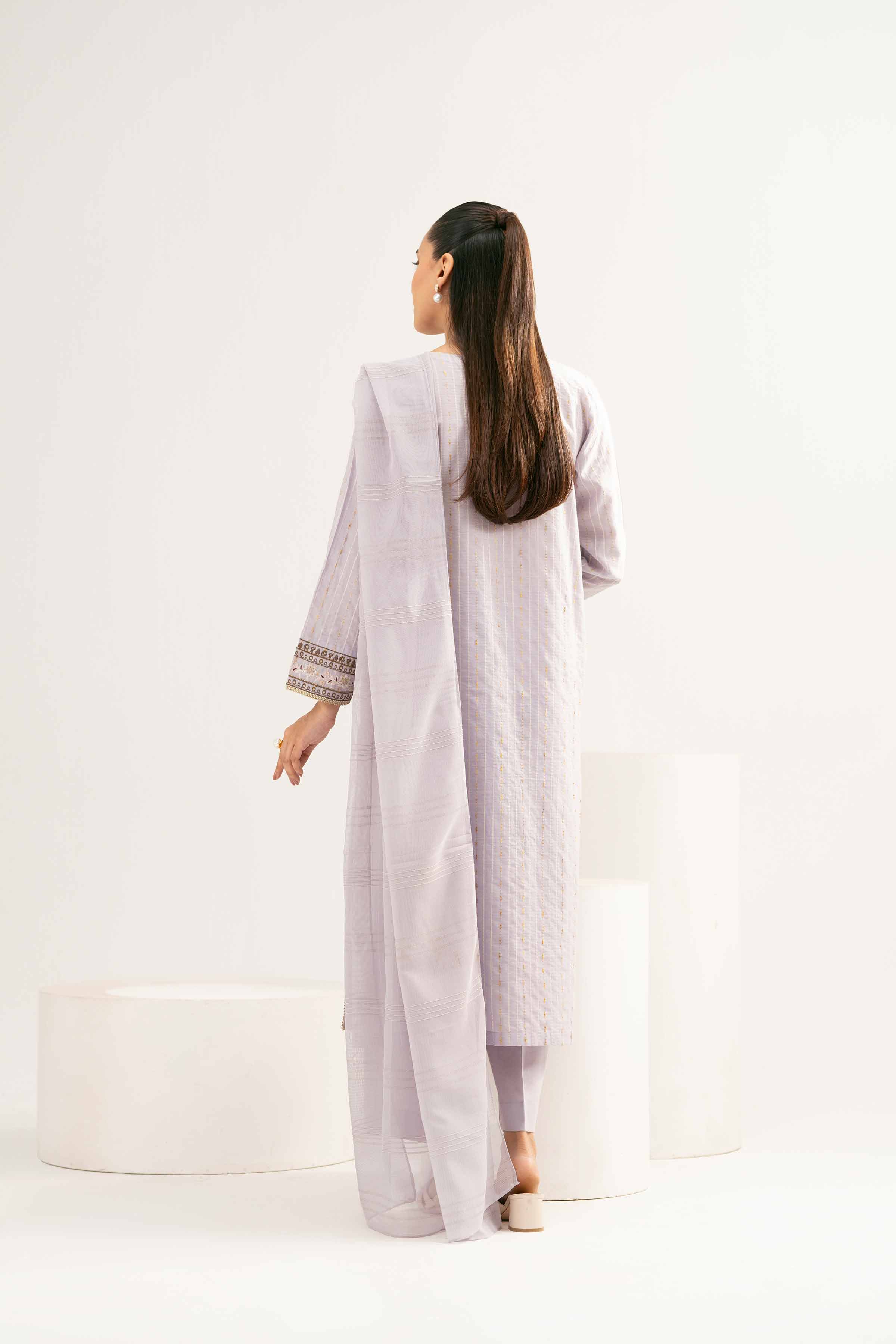 3 Piece - Embroidered Suit - PE25-242