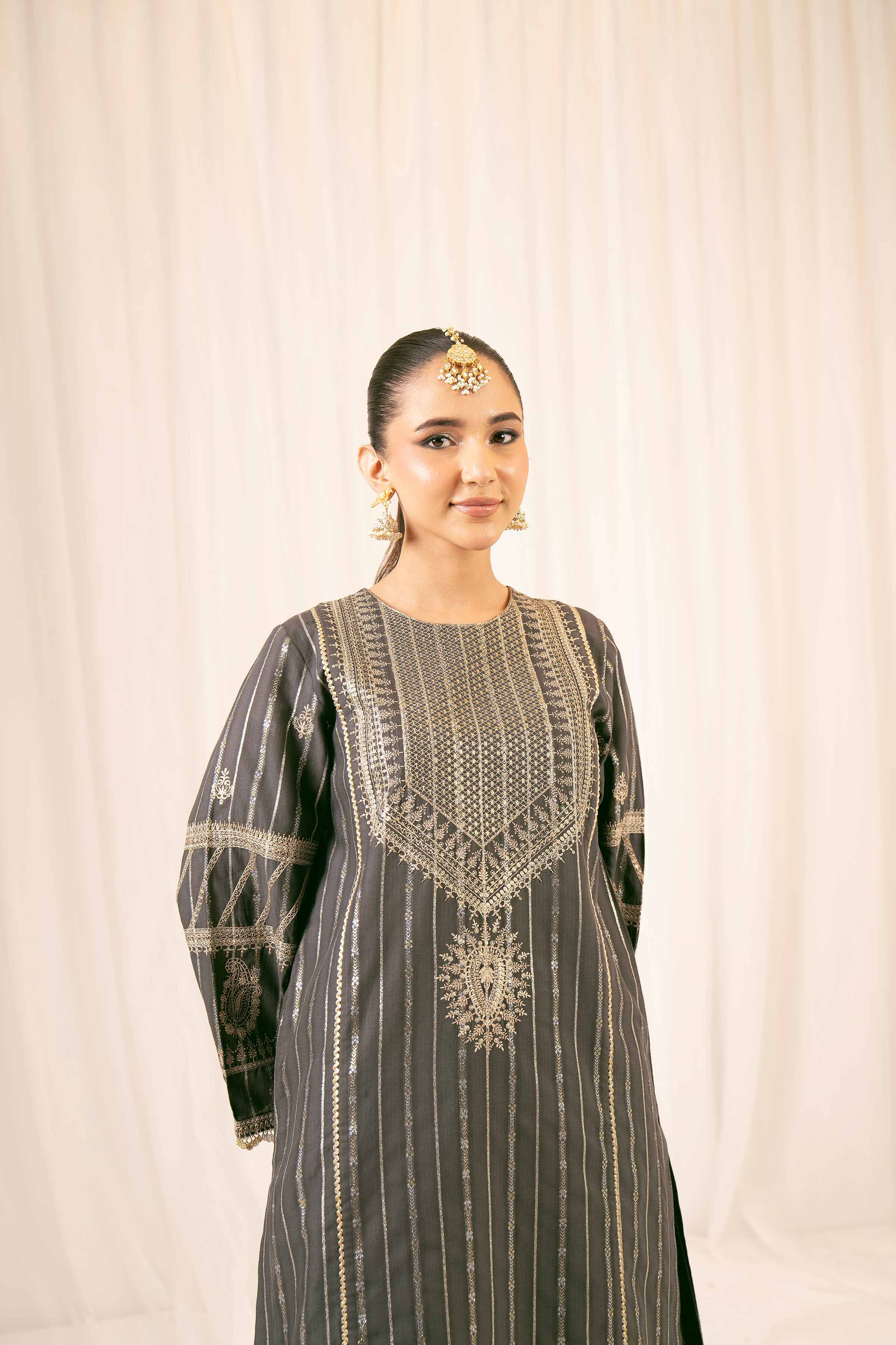 2 Piece - Embroidered Suit - PFE25-26