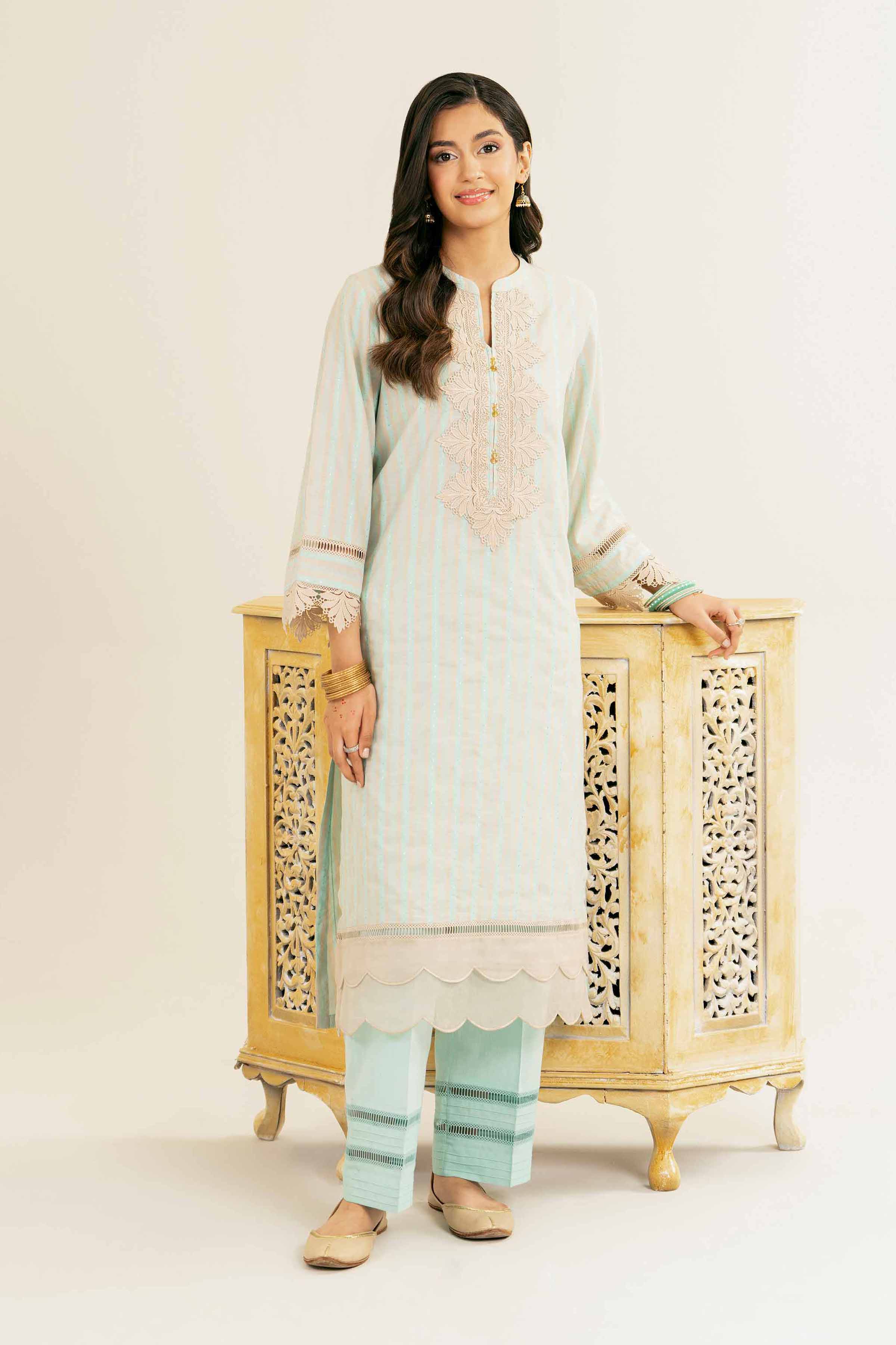 2 Piece - Embroidered Suit - PE25-26
