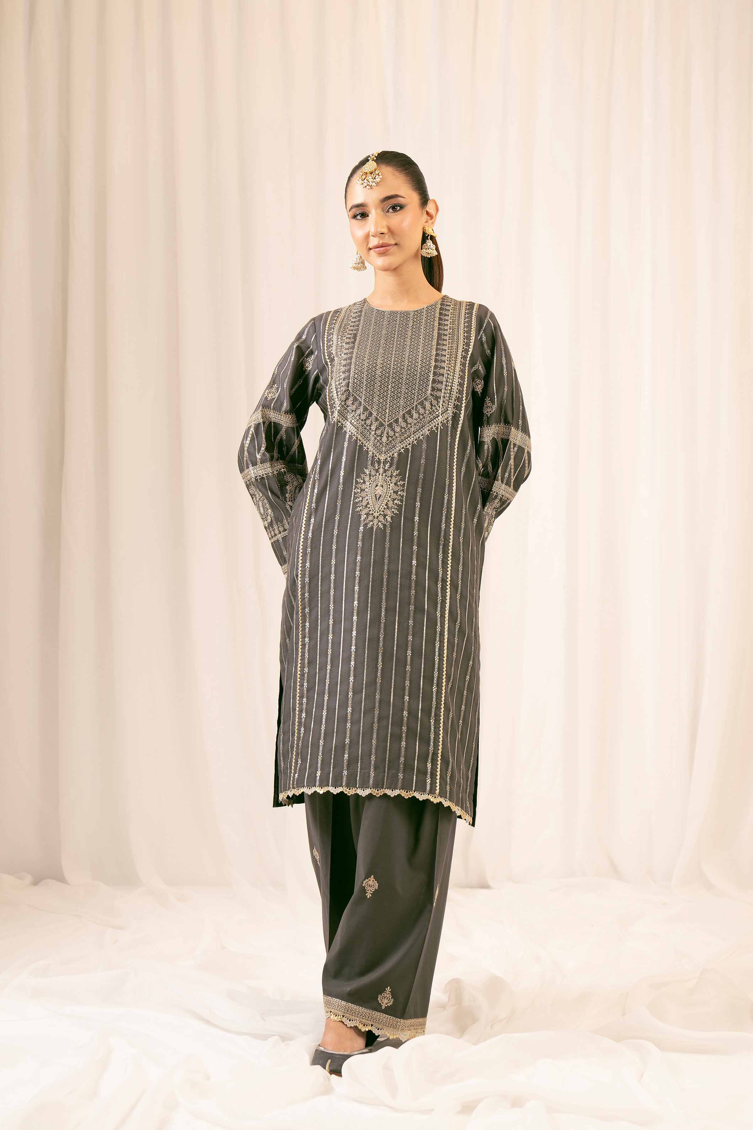 2 Piece - Embroidered Suit - PFE25-26