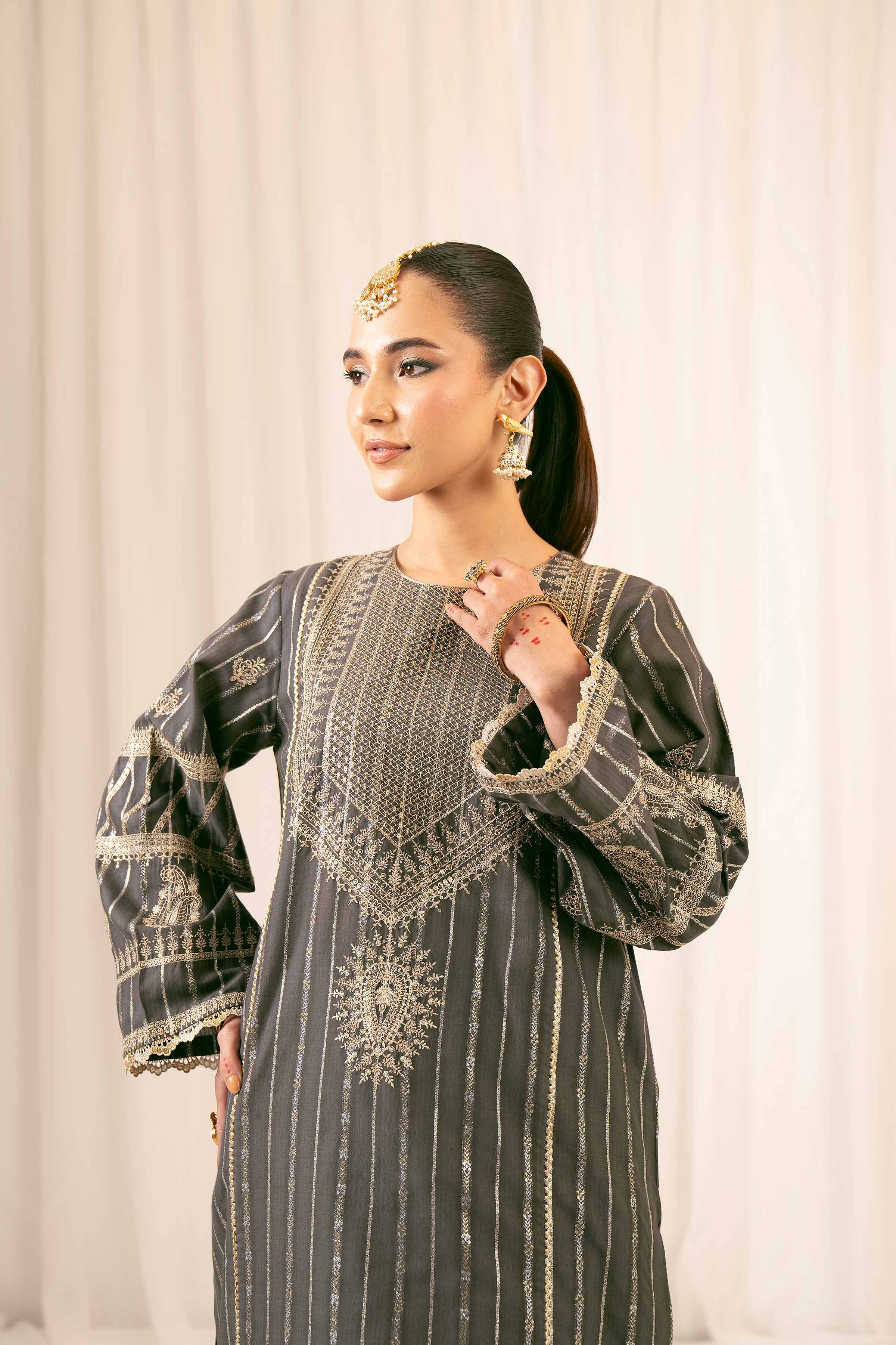 2 Piece - Embroidered Suit - PFE25-26