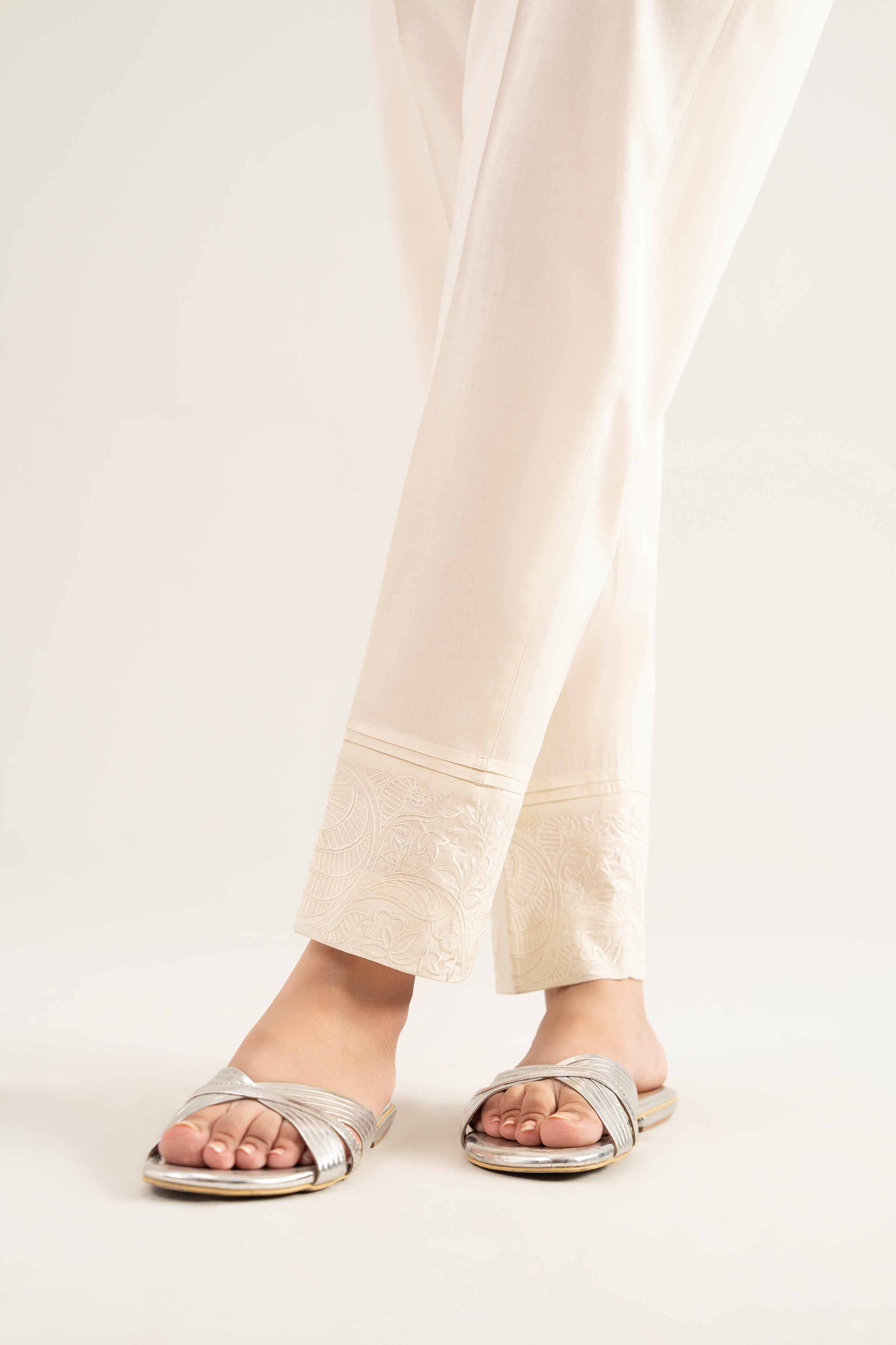 Embroidered Trousers - PE25-261