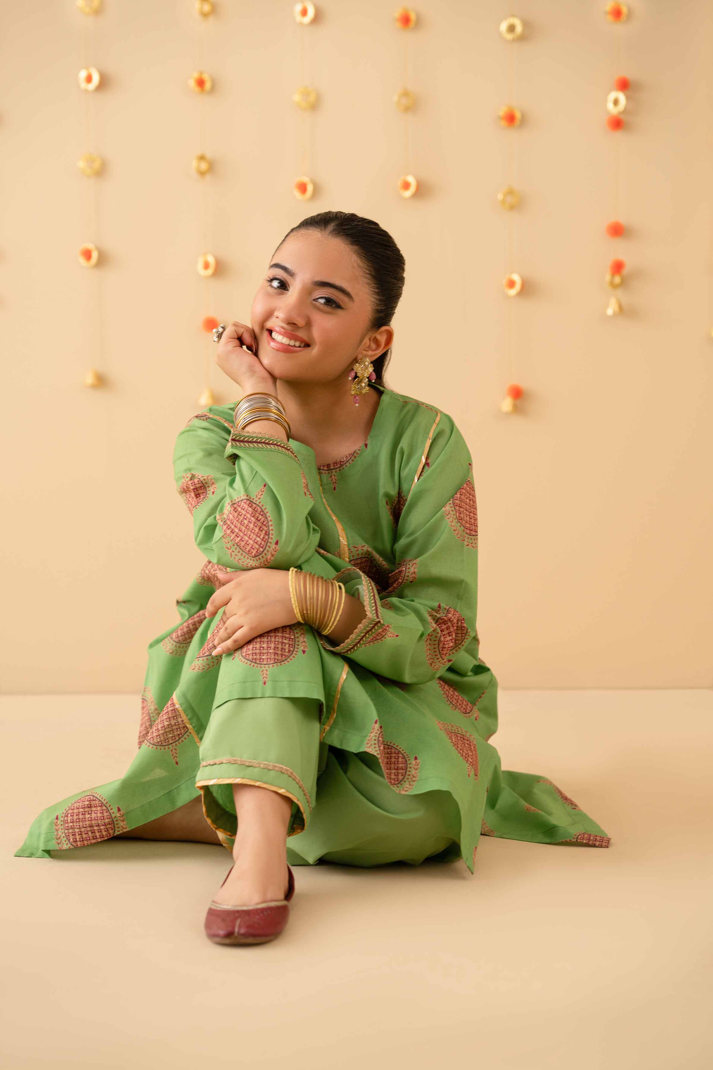 2 Piece - Printed Suit - PE25-290