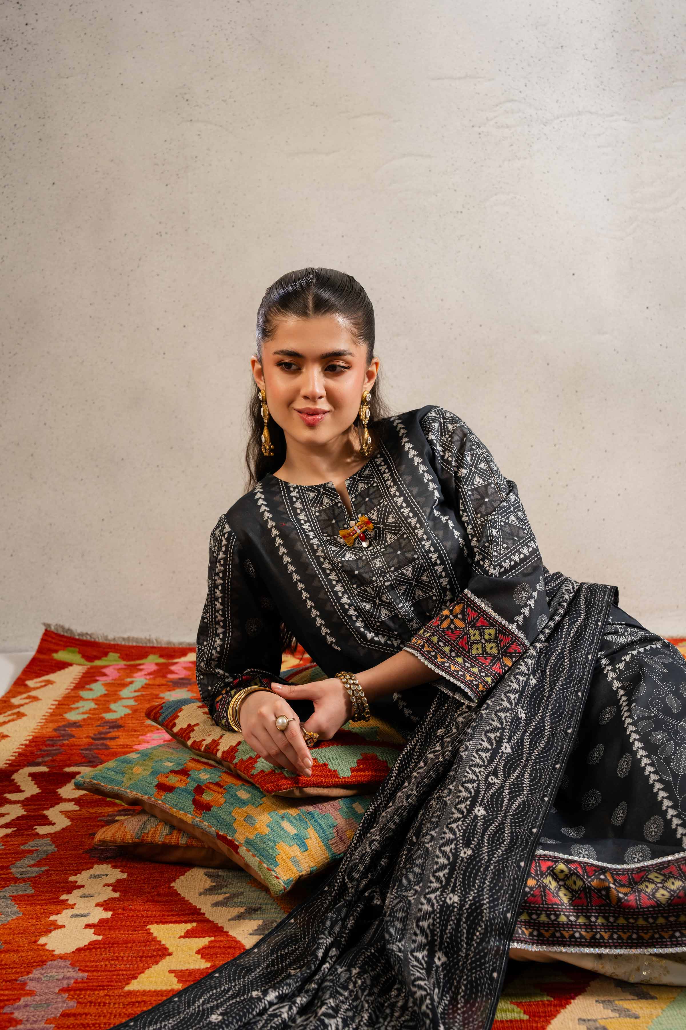 2 Piece - Printed Suit - PE25-294