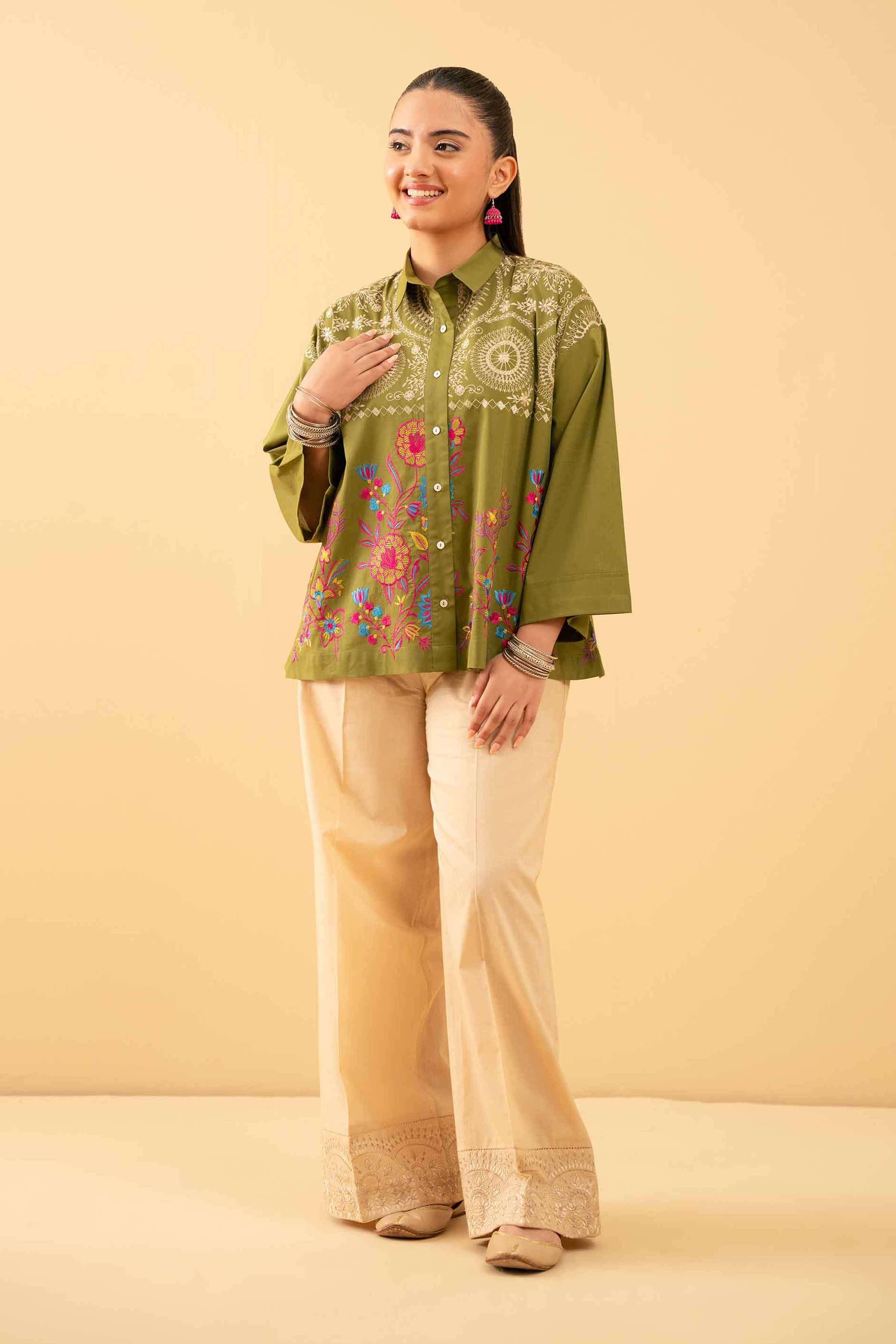 Embroidered Tunic - PE25-301