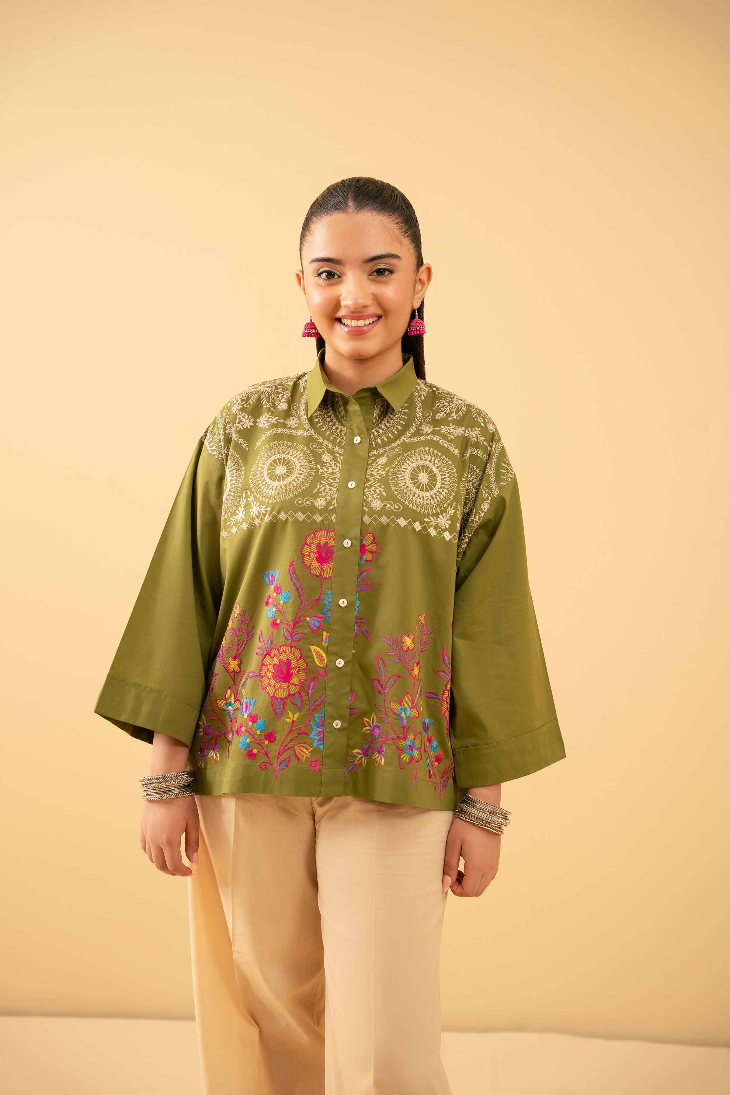 Embroidered Tunic - PE25-301