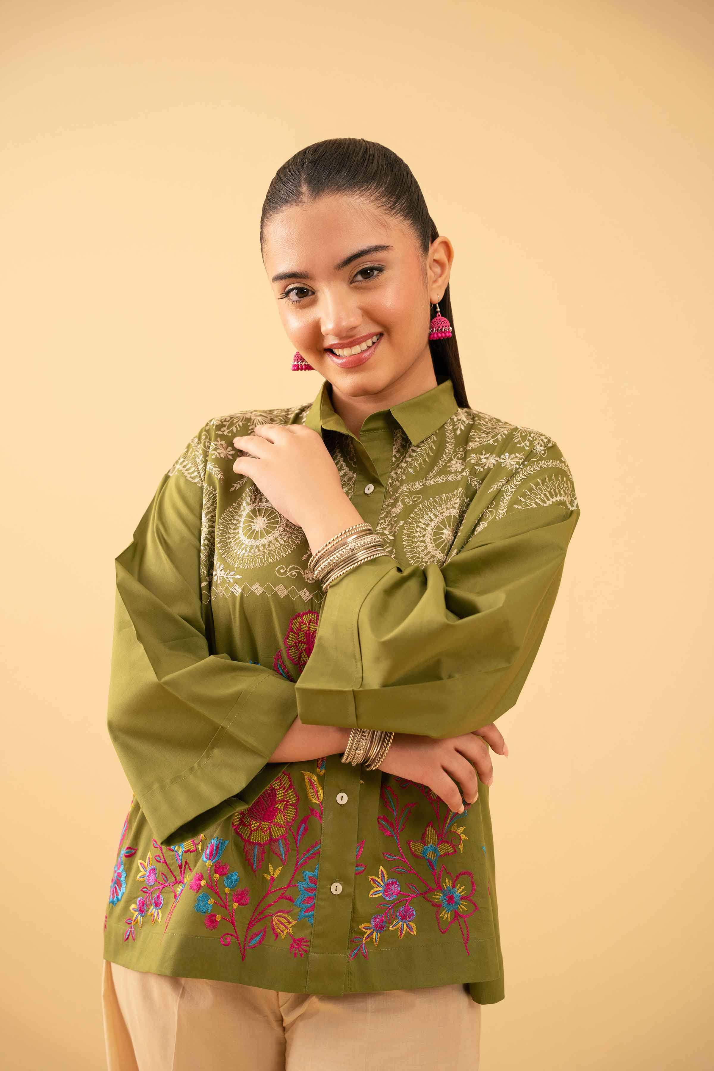 Embroidered Tunic - PE25-301