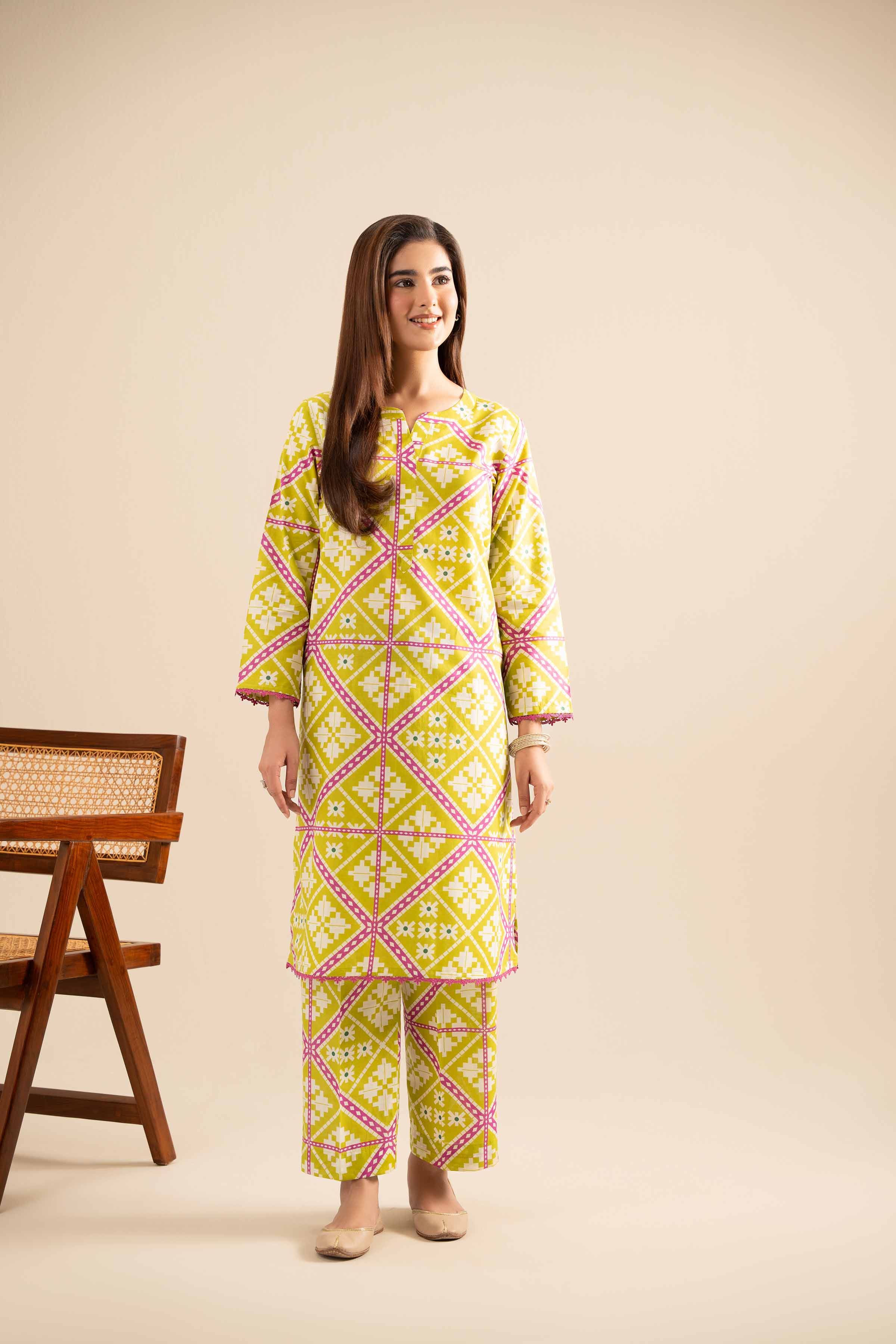 2 Piece - Printed Suit - PE25-405