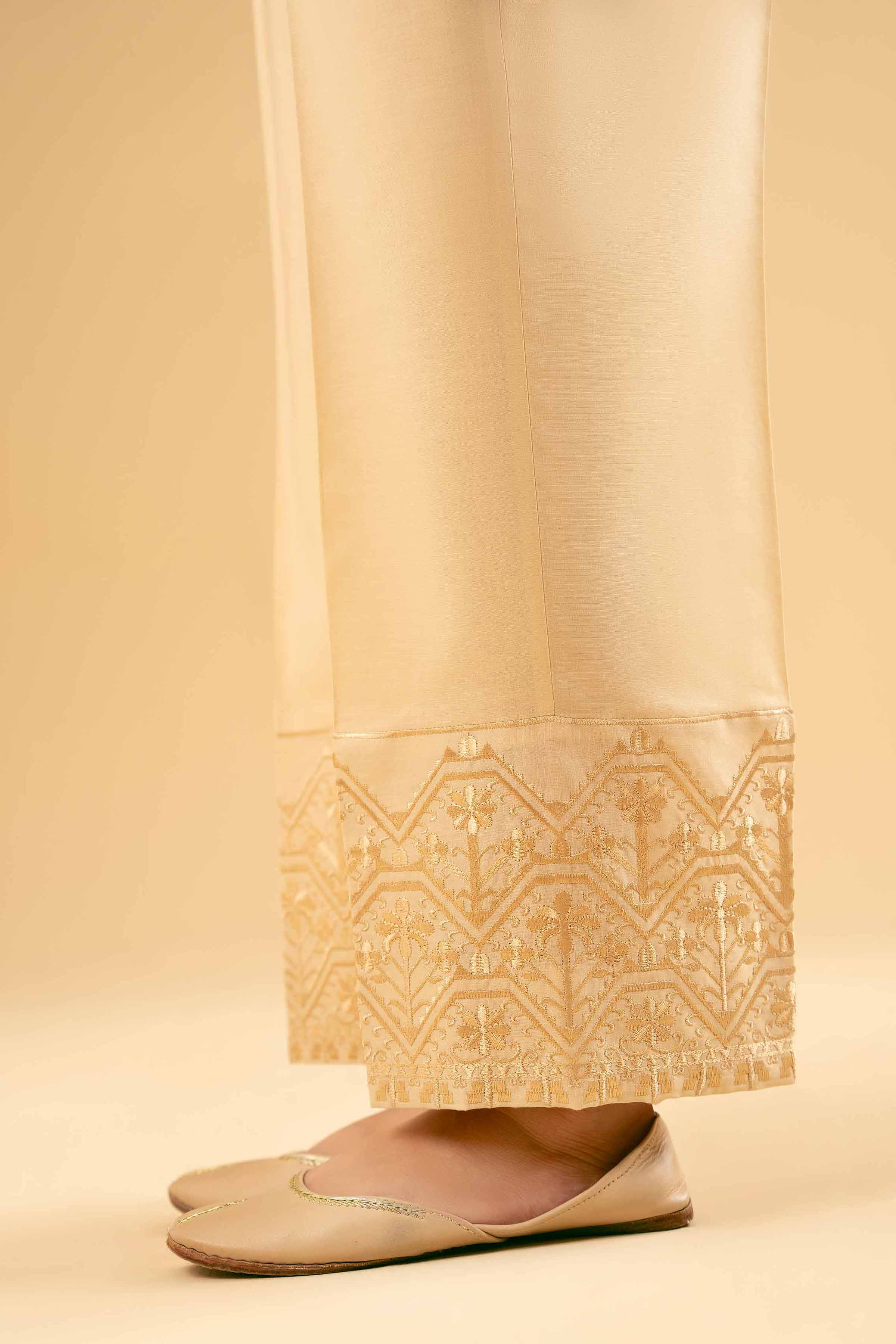 Embroidered Trousers - PE25-433