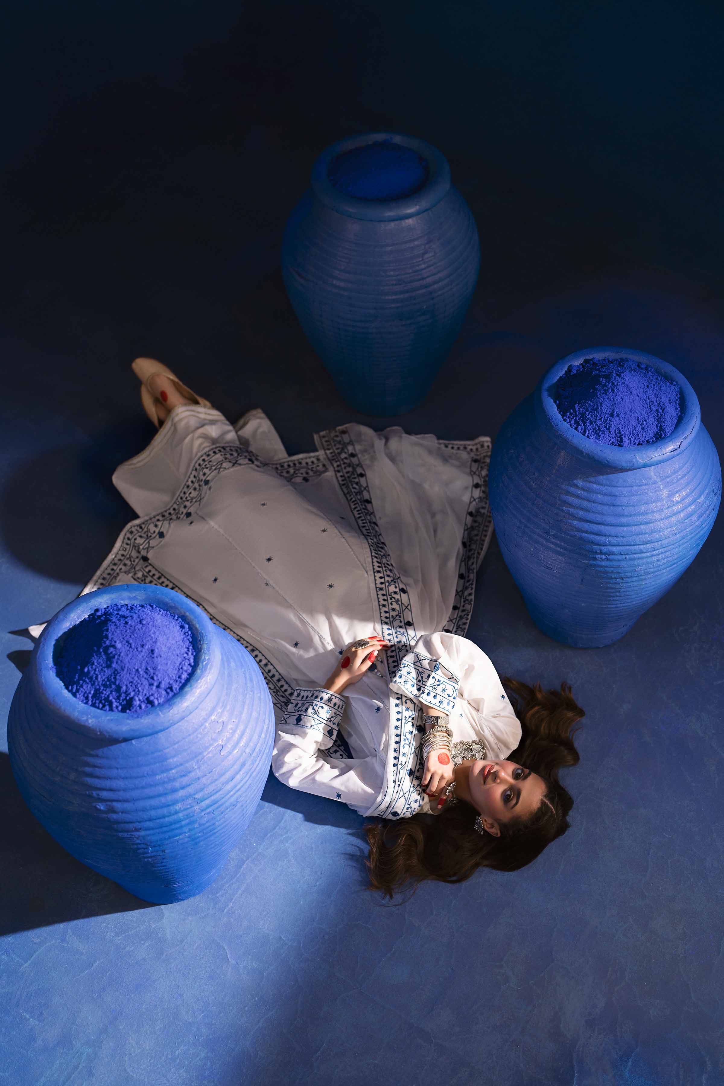 2 Piece - Embroidered Suit - PE25-65