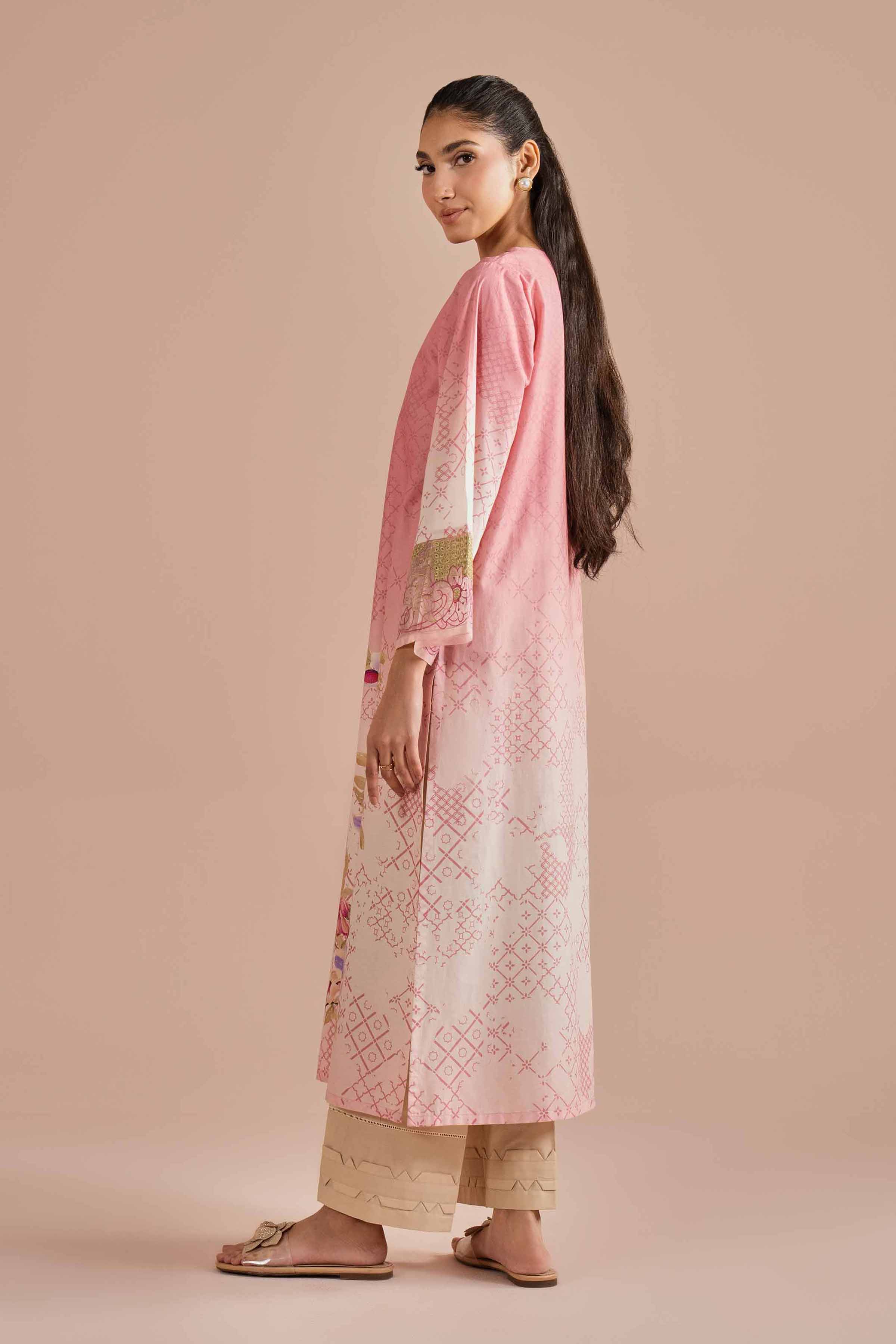 Printed Embroidered Shirt - PE26-03