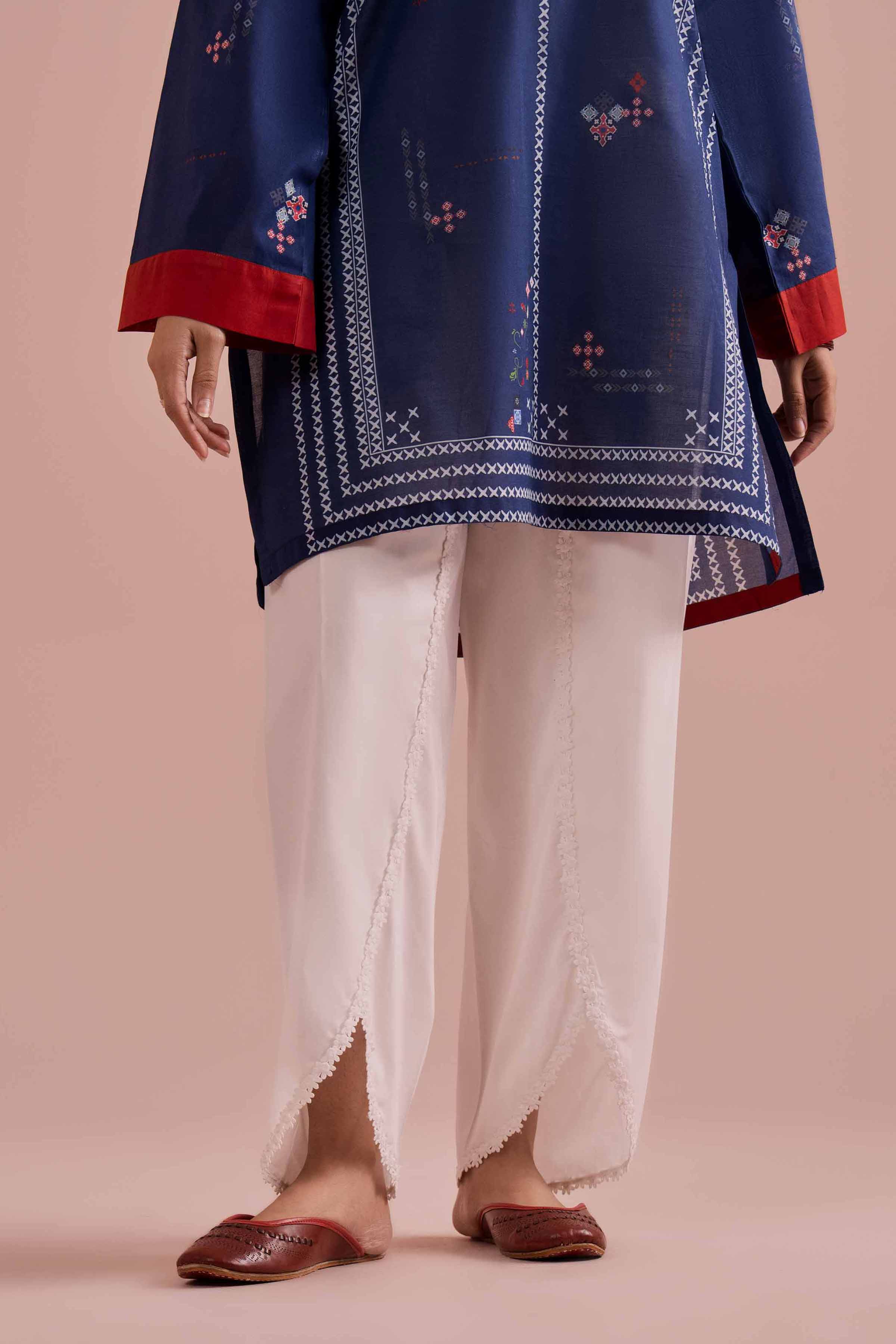 Printed Tunic - PE26-102 Blue Lawn 1PC Printed READY TO WEAR