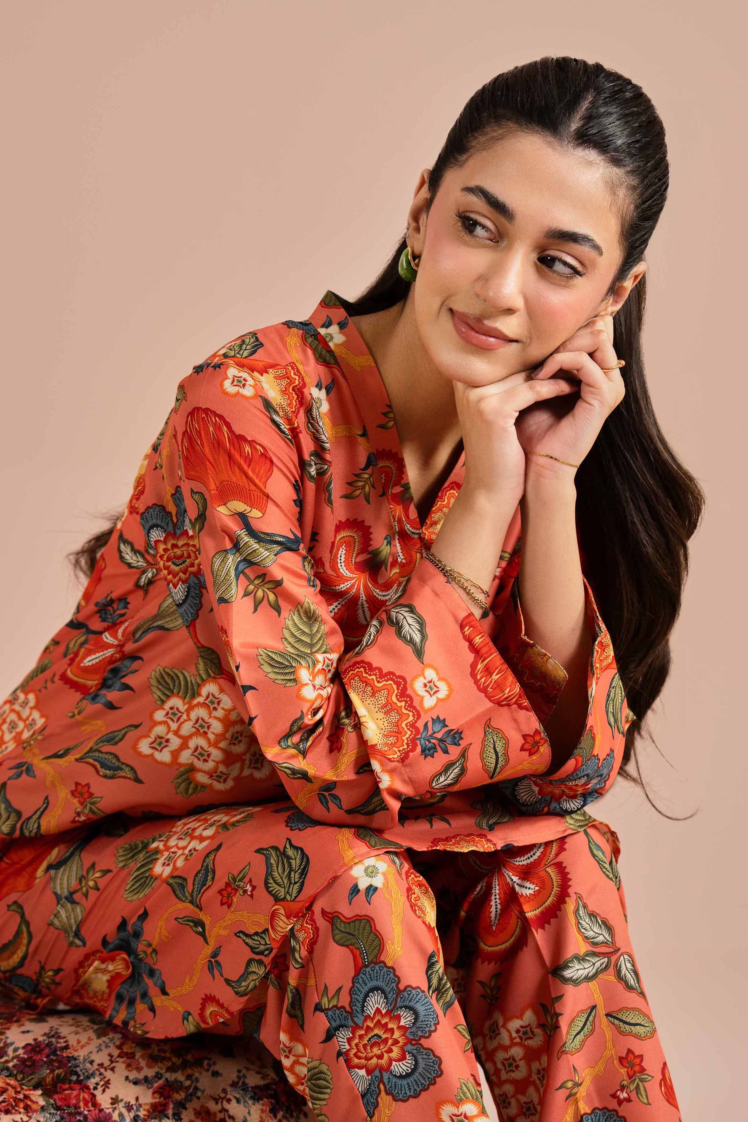 2 Piece - Printed Suit - PE26-11