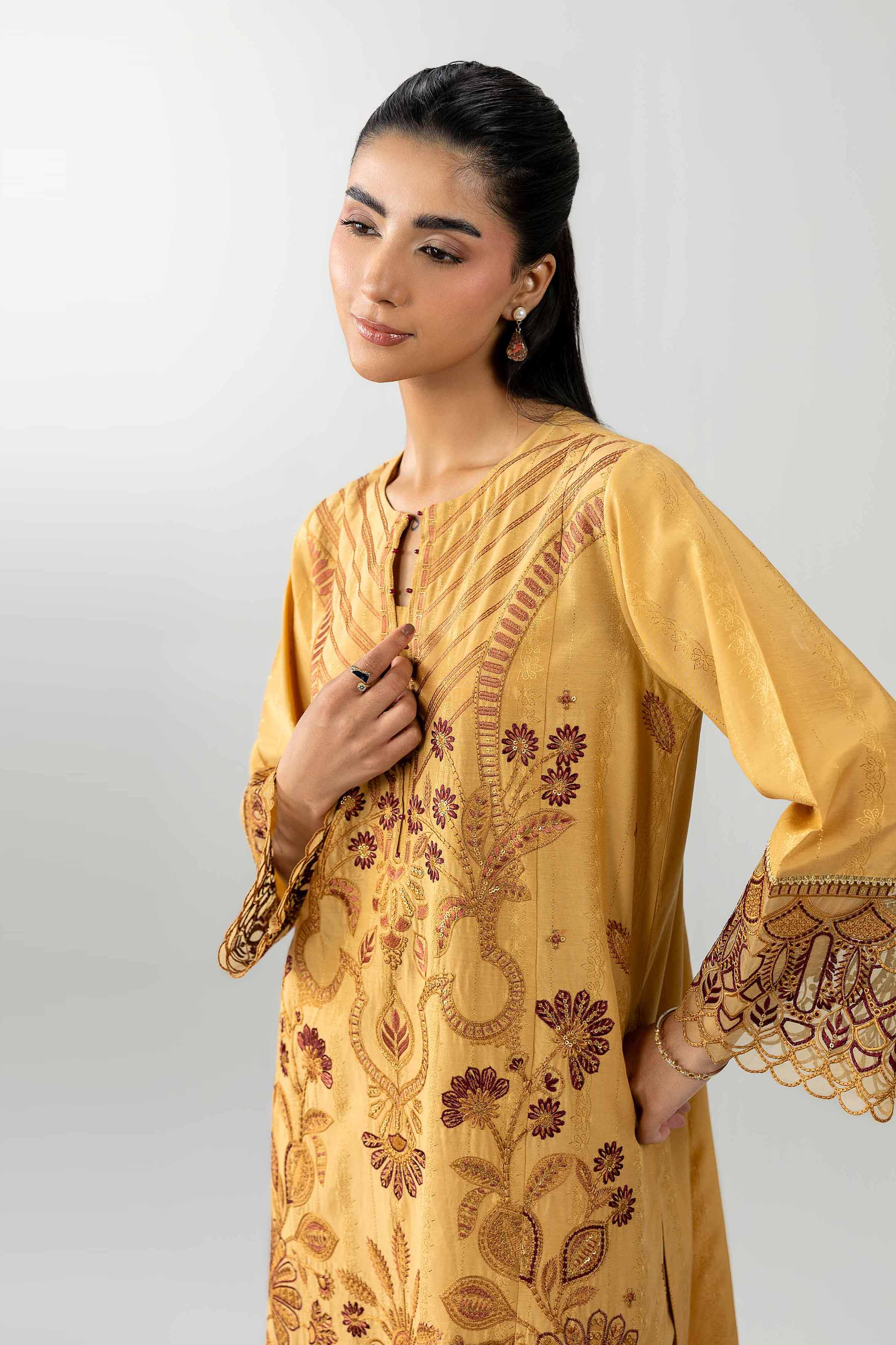 2 Piece - Embroidered Suit - PE26-122