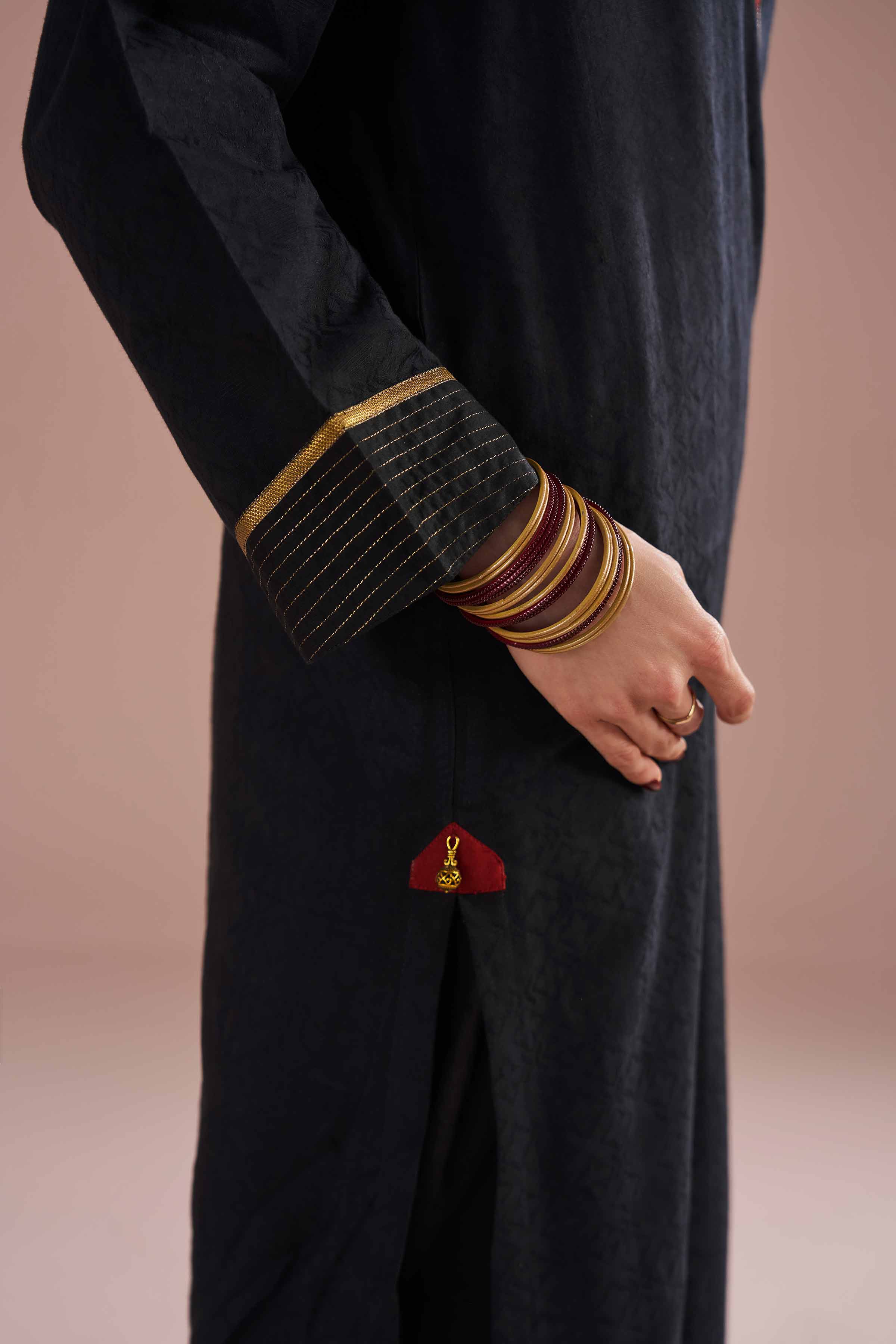 2 Piece - Basic Suit - PE26-152 Black Jacquard 2PC Solids READY TO WEAR