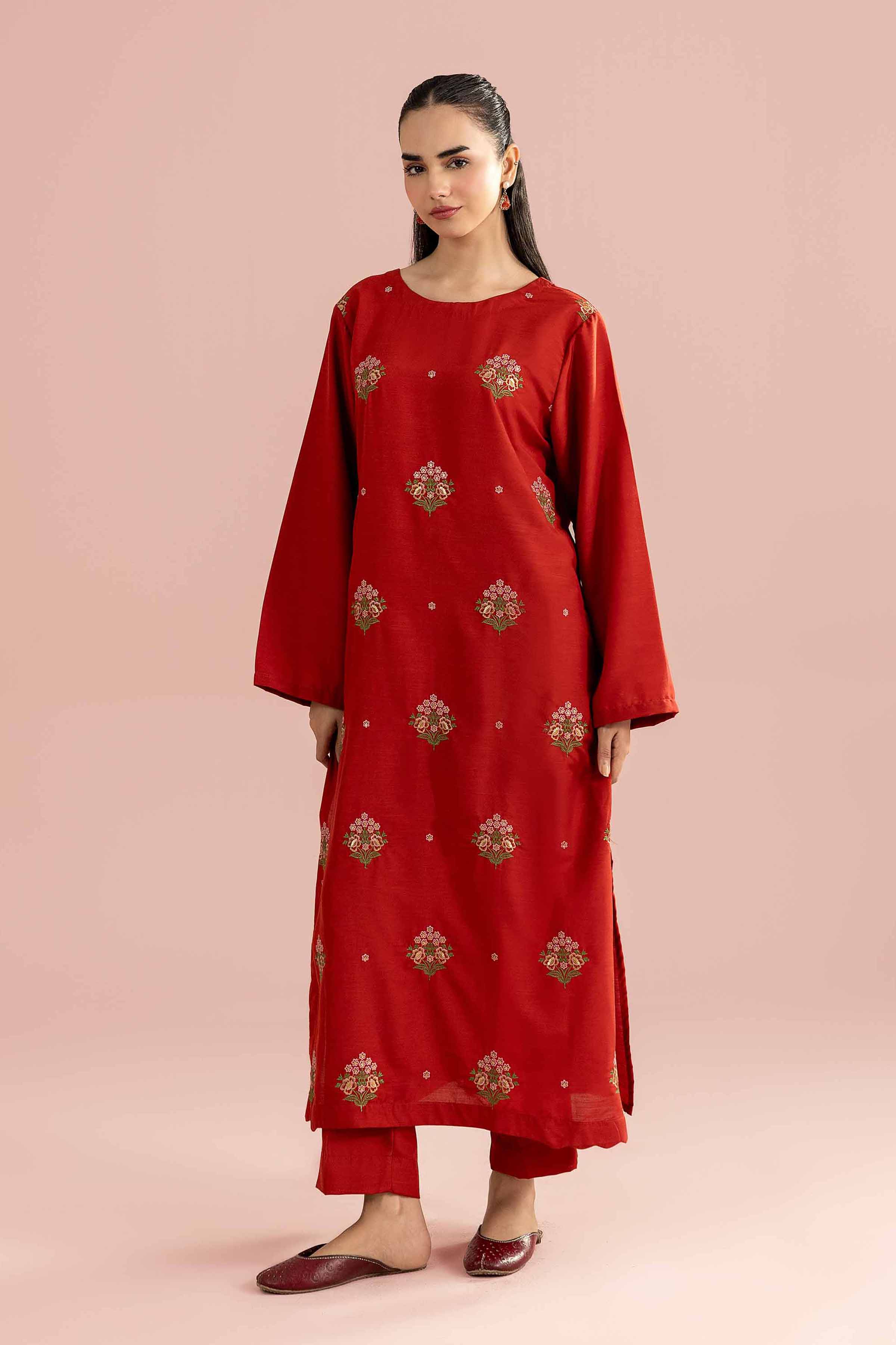 2 Piece - Embroidered Suit - PE26-160