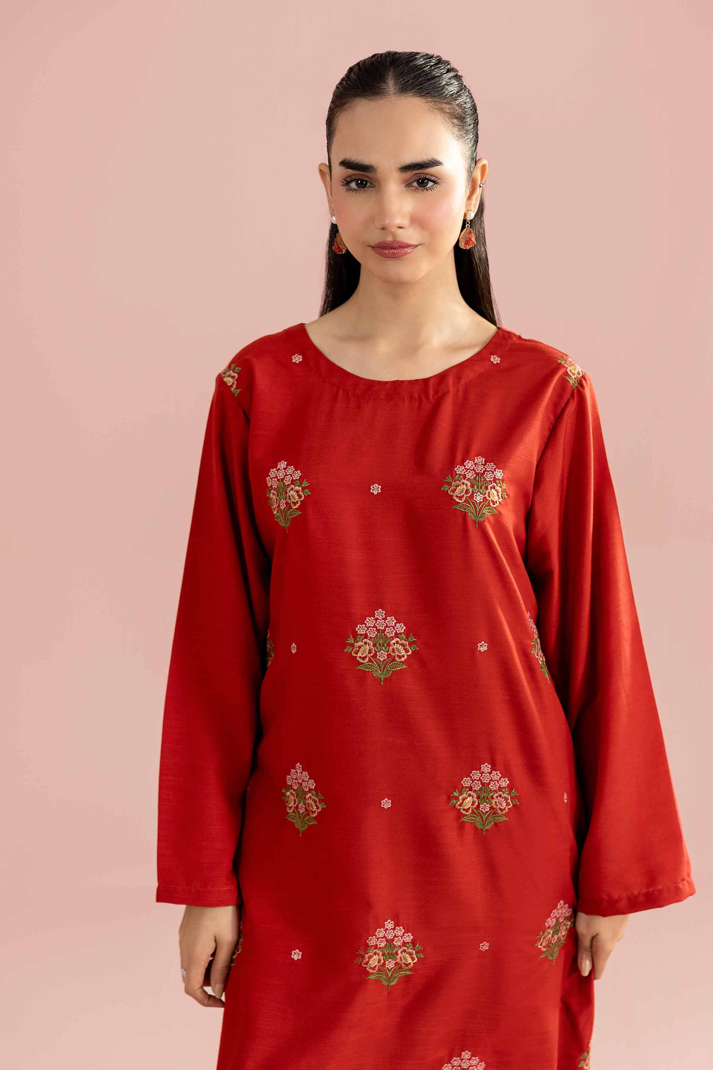 2 Piece - Embroidered Suit - PE26-160