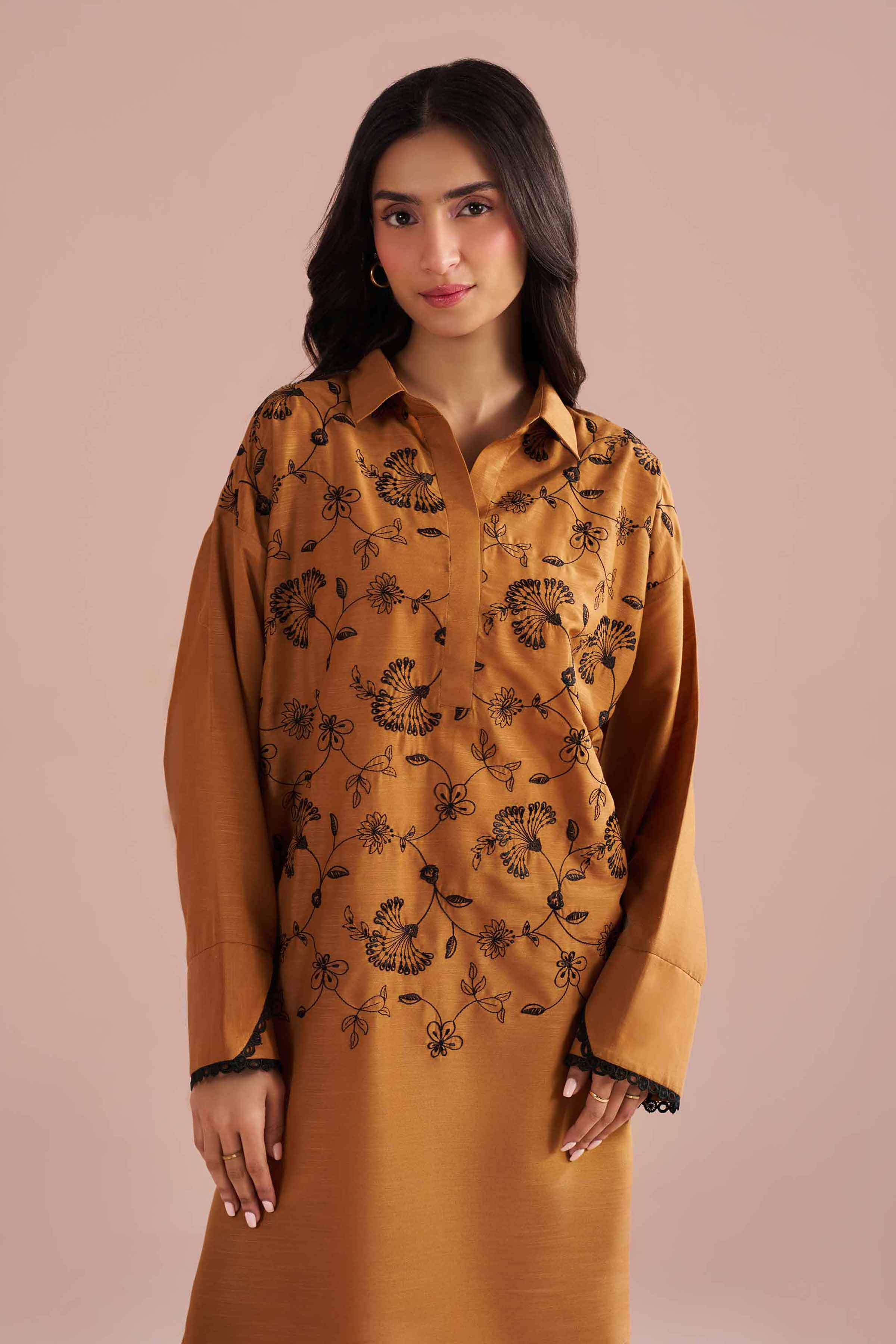 2 Piece - Embroidered Suit - PE26-173