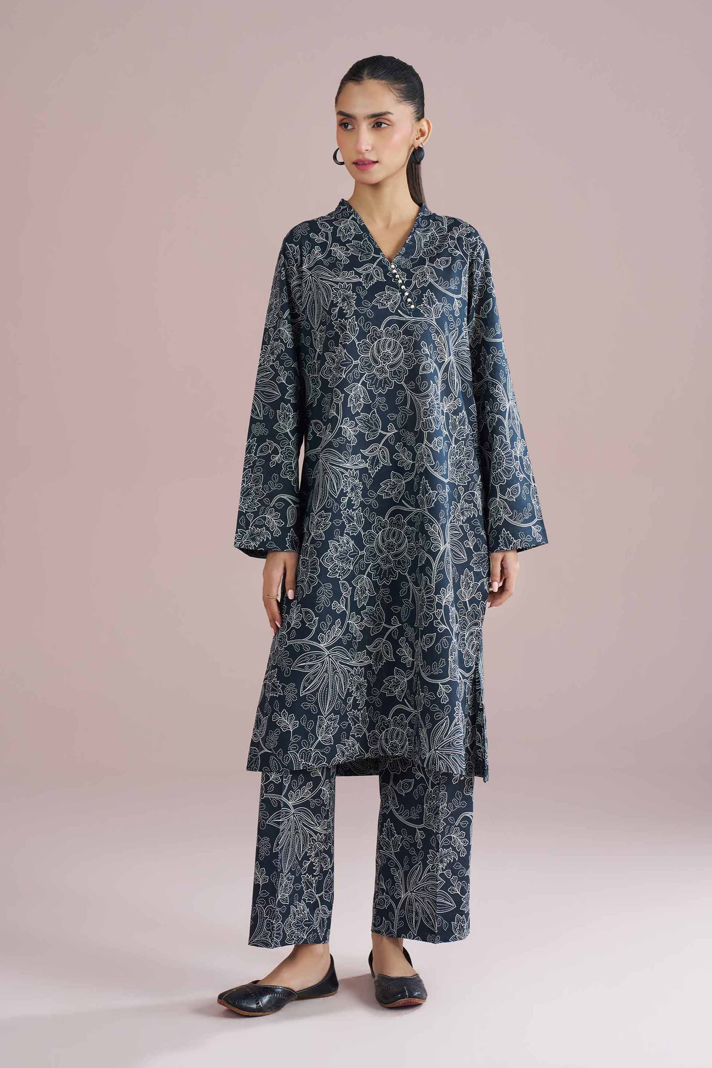 2 Piece - Printed Suit - PE26-196