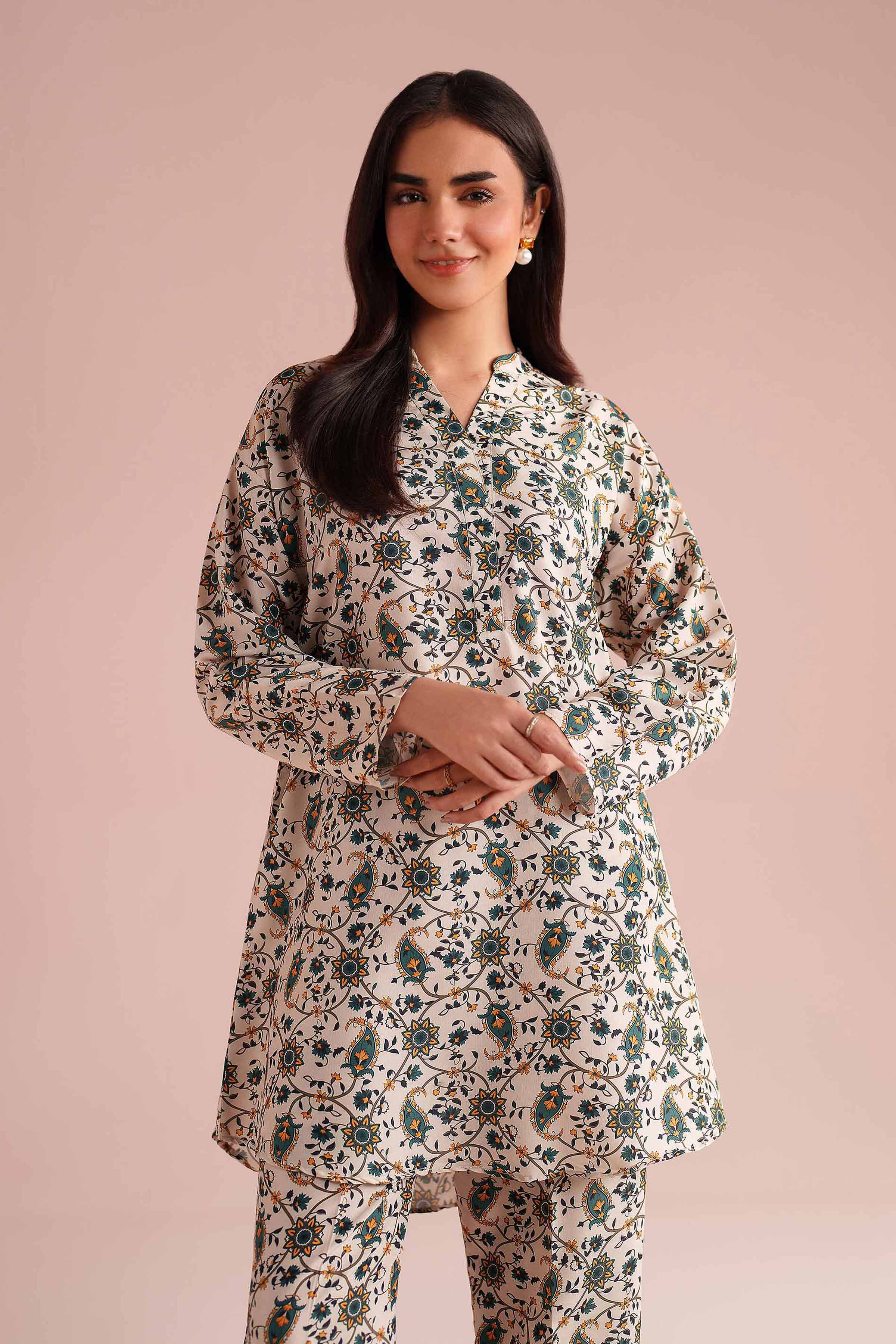 2 Piece - Printed Suit - PE26-22