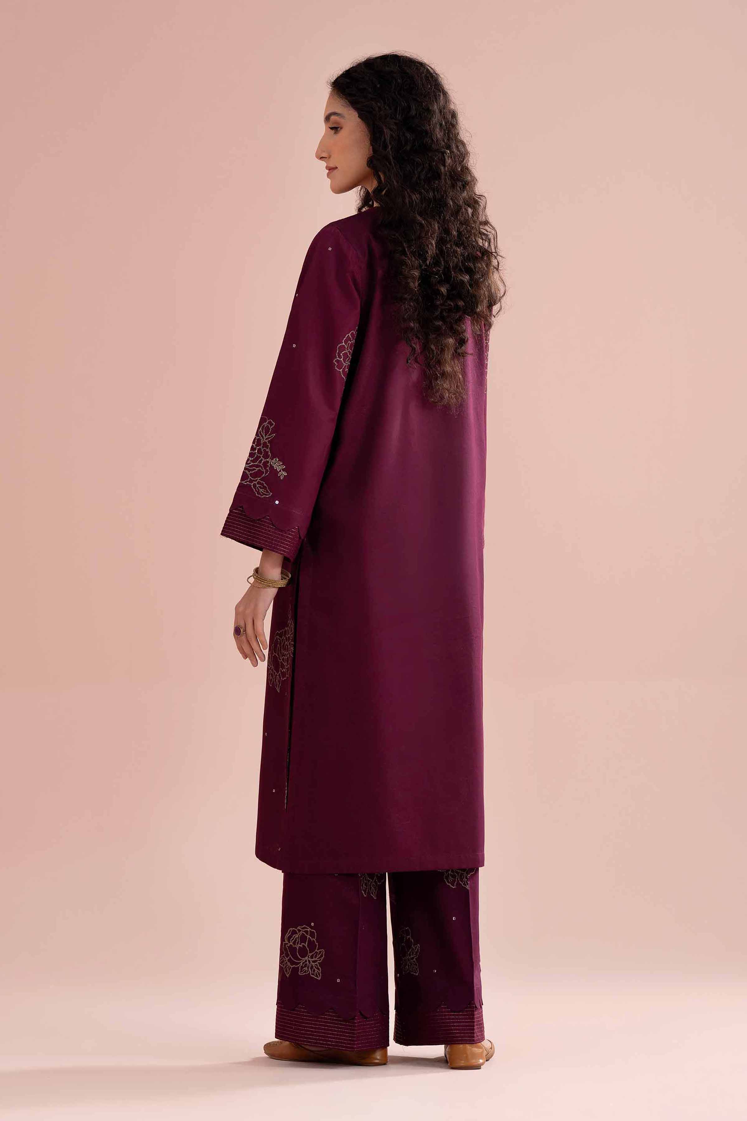 2 Piece - Embroidered Suit - PE26-245
