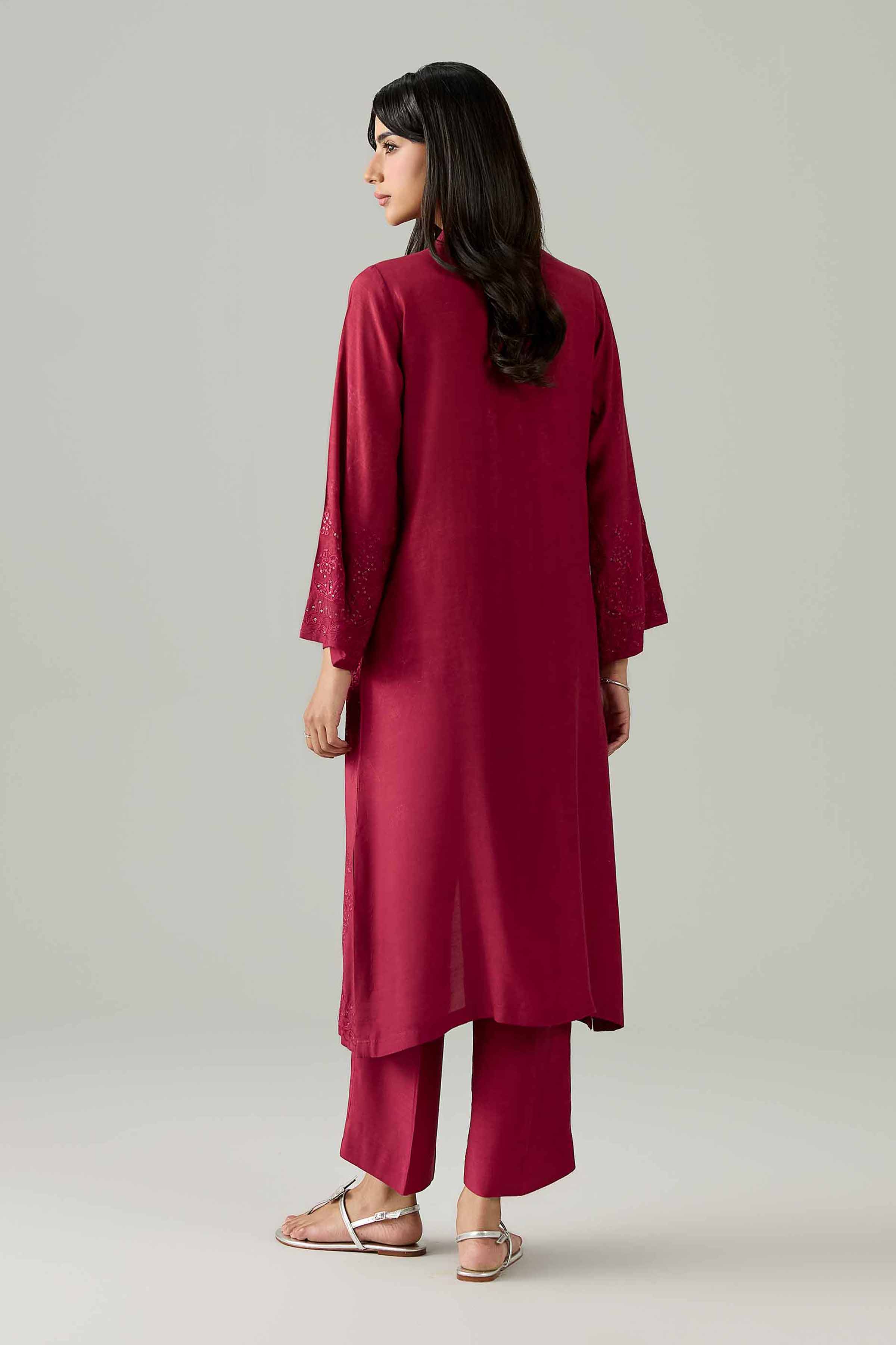 2 Piece - Embroidered Suit - PE26-255