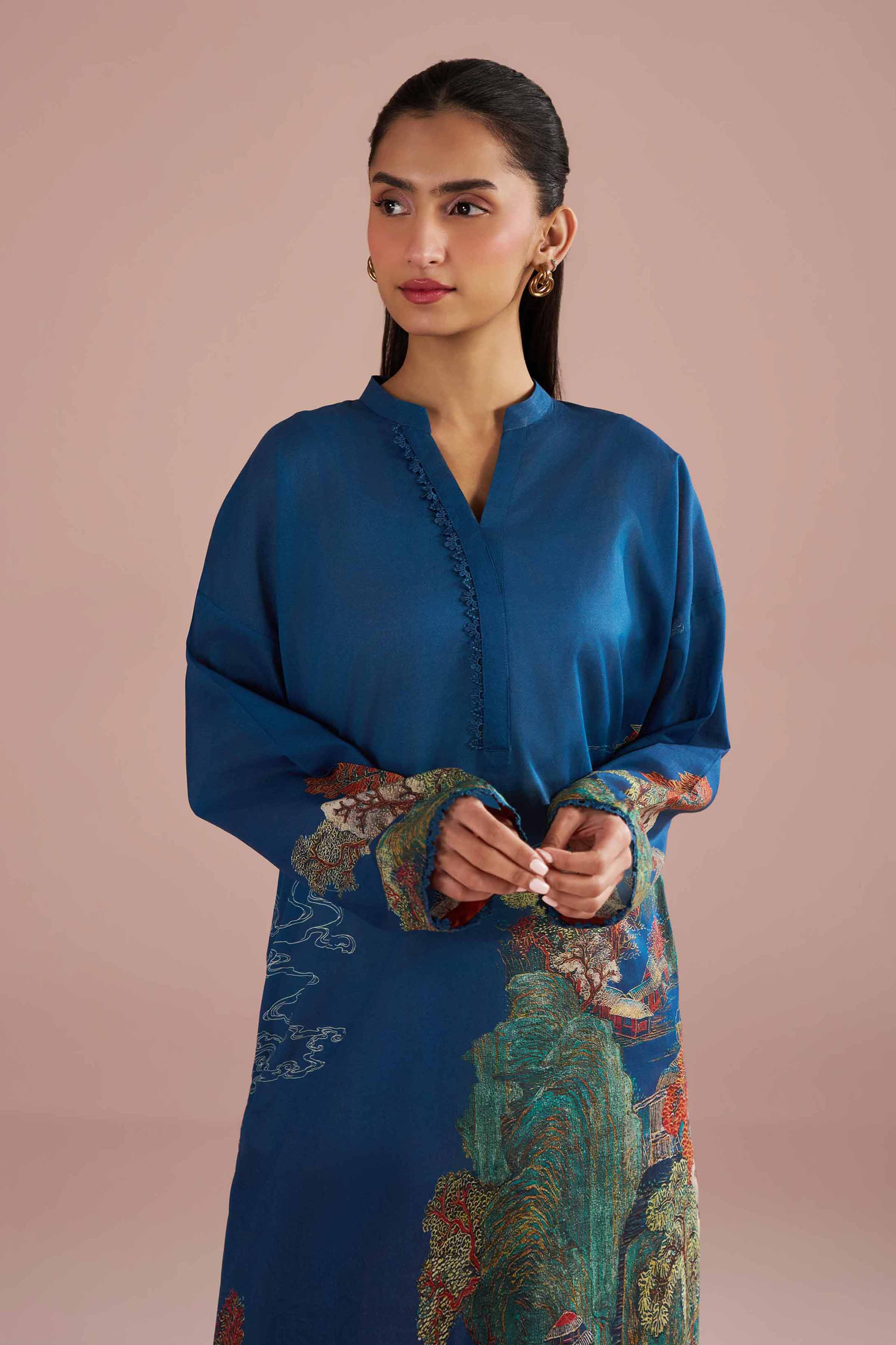 2 Piece - Printed Suit - PE26-268