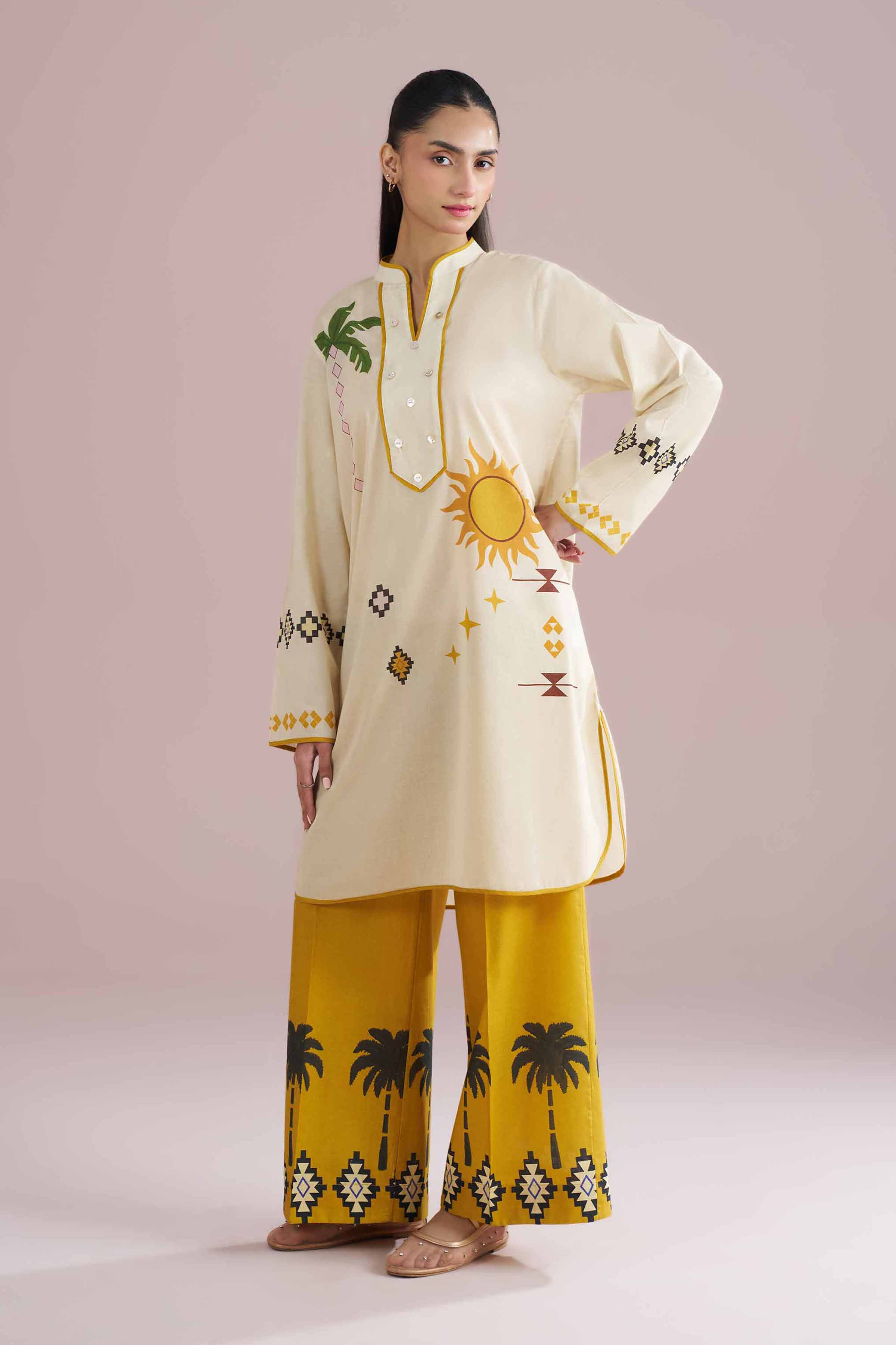 2 Piece - Printed Suit - PE26-269