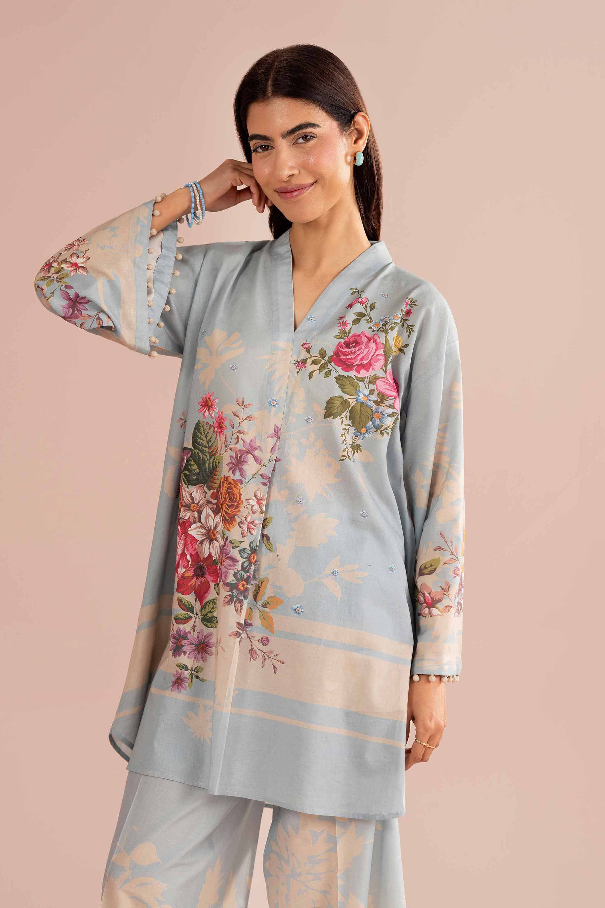2 Piece - Printed Suit - PE26-270