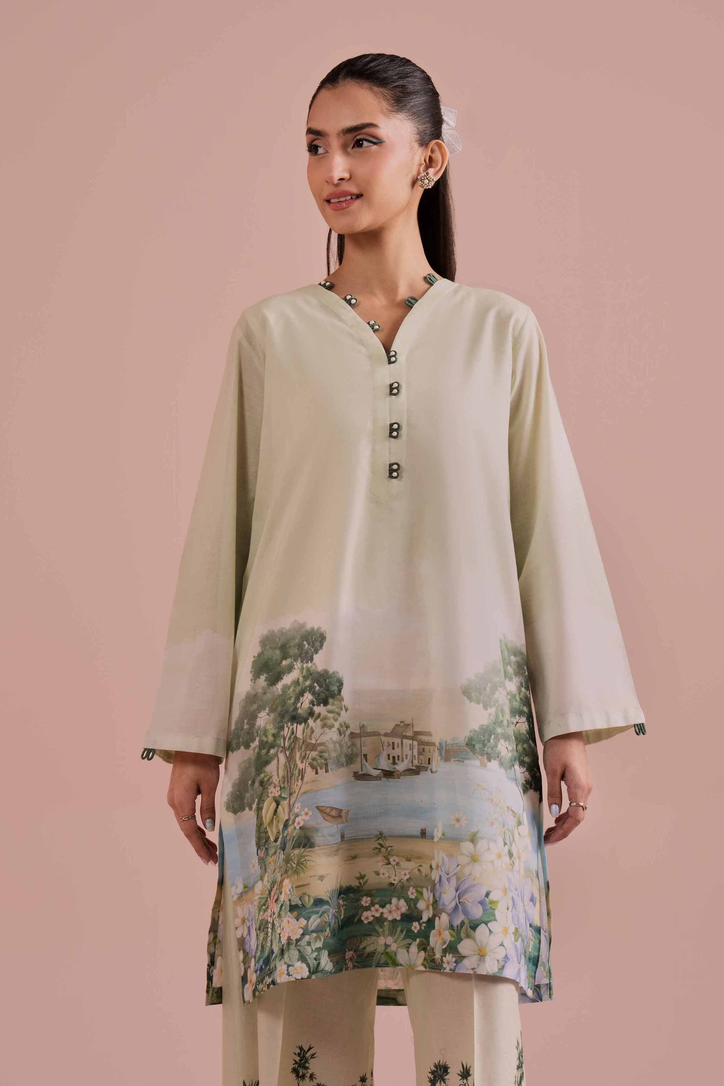 2 Piece - Printed Suit - PE26-273