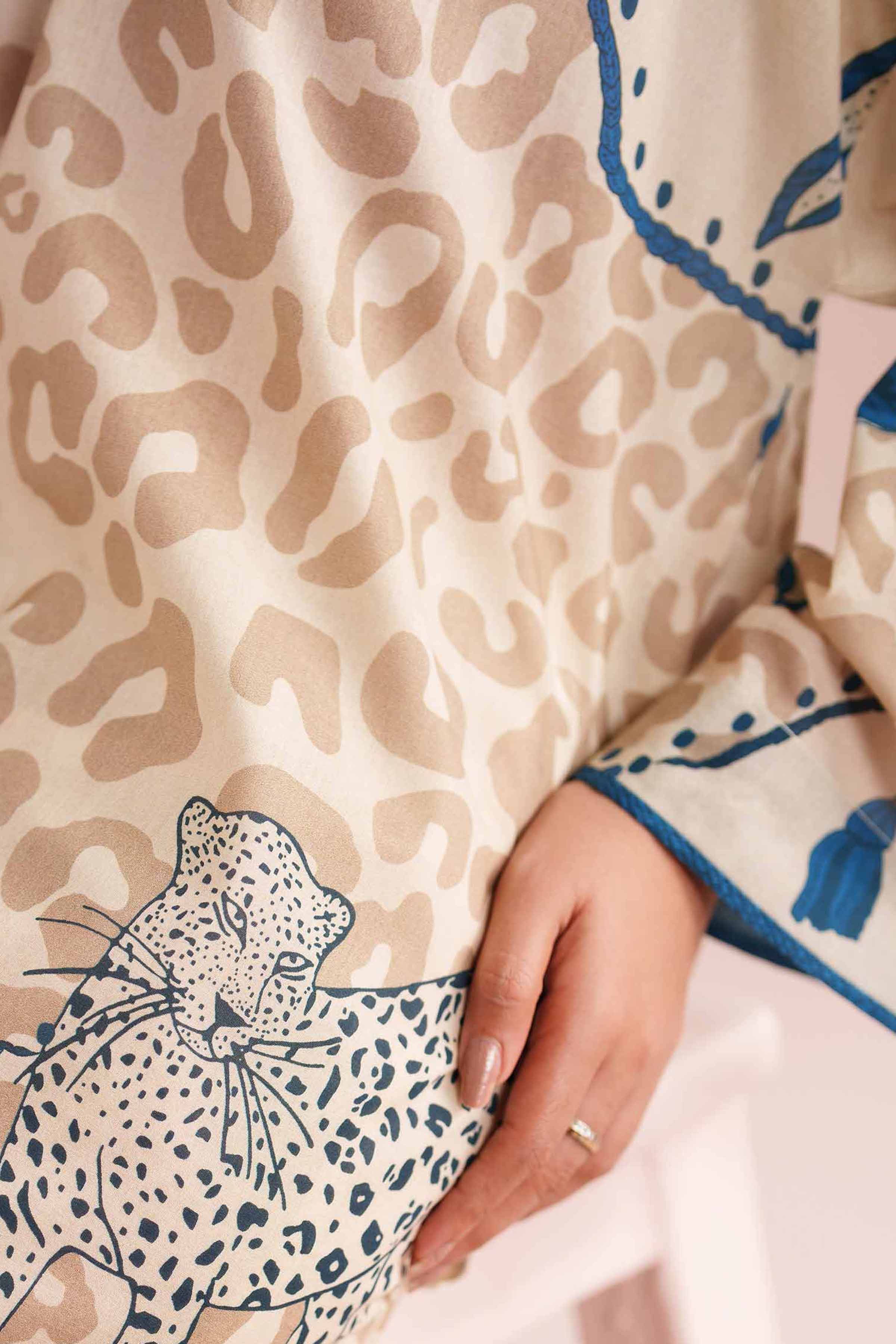 2 Piece - Printed Suit - PE26-274 Beige Lawn 2PC Printed READY TO WEAR