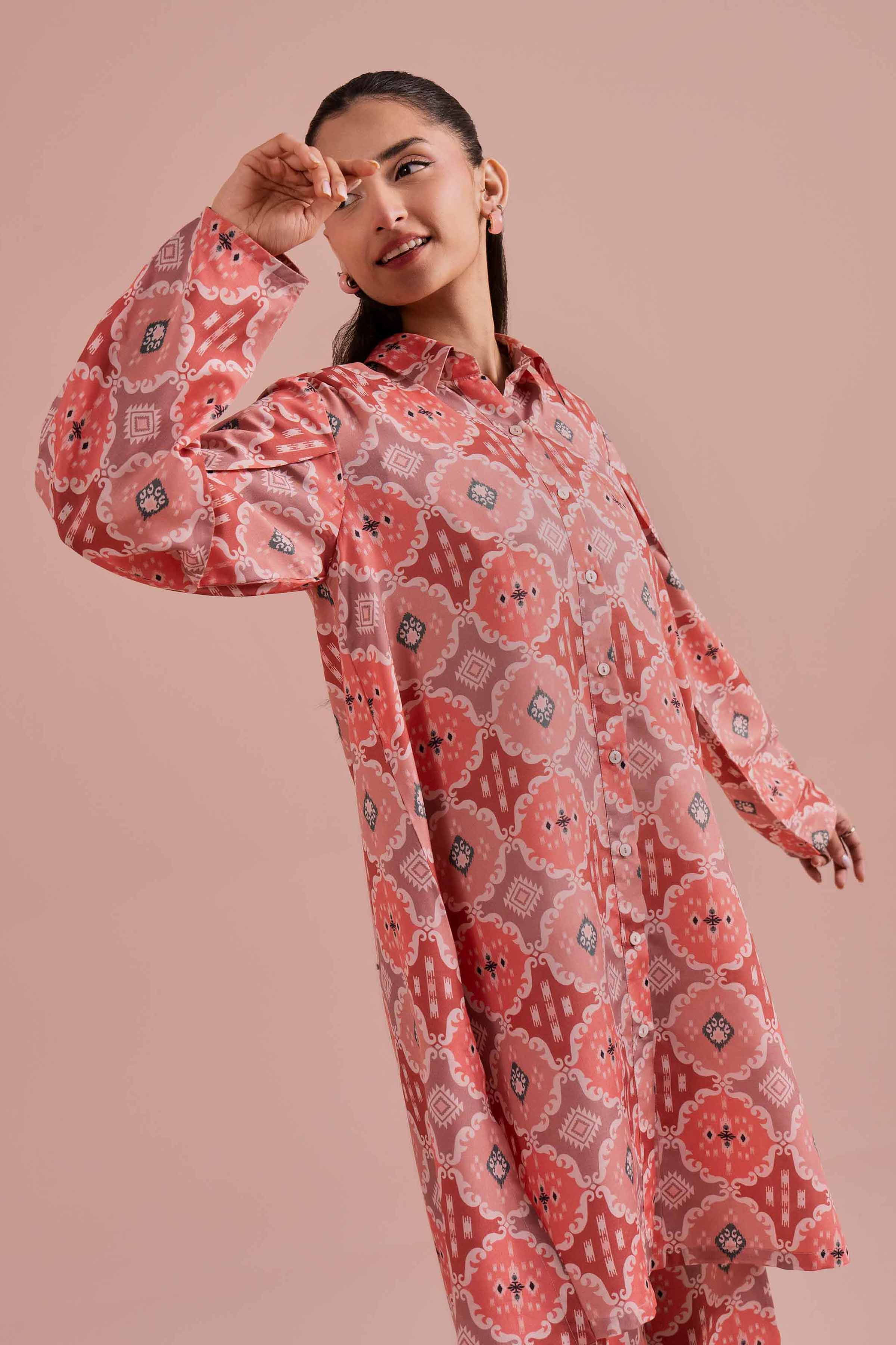 2 Piece - Printed Suit - PE26-346