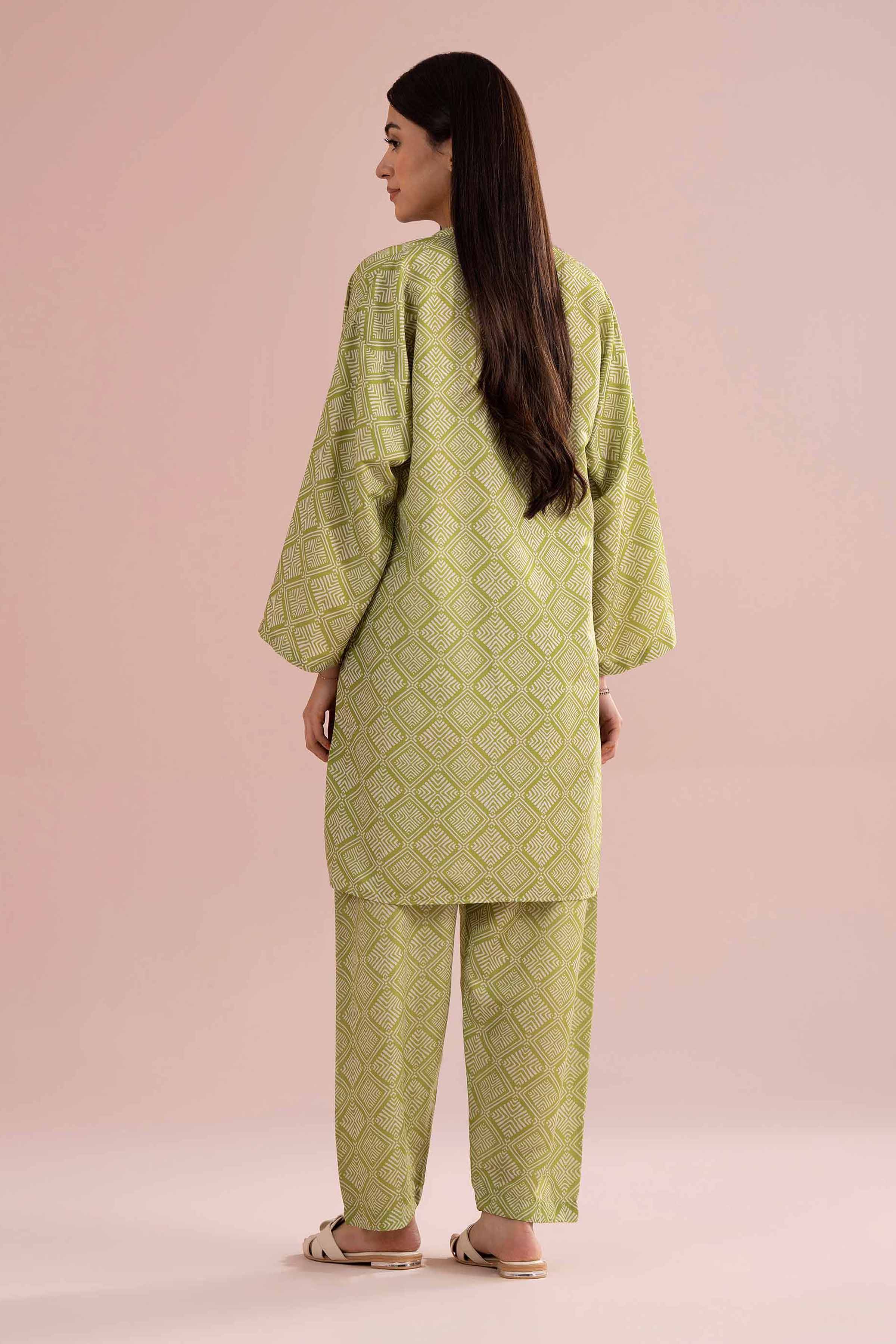 2 Piece - Printed Suit - PE26-350