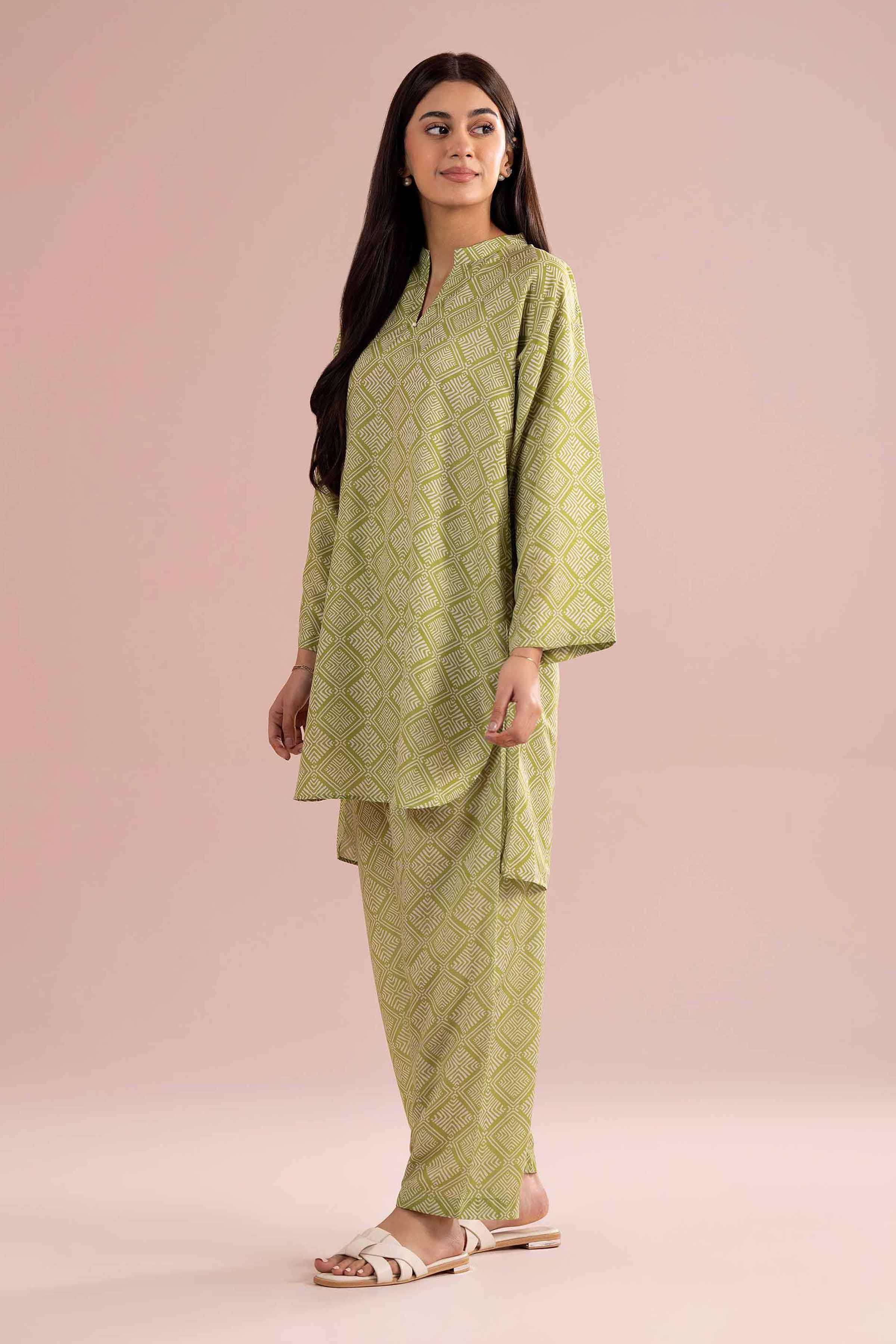2 Piece - Printed Suit - PE26-350