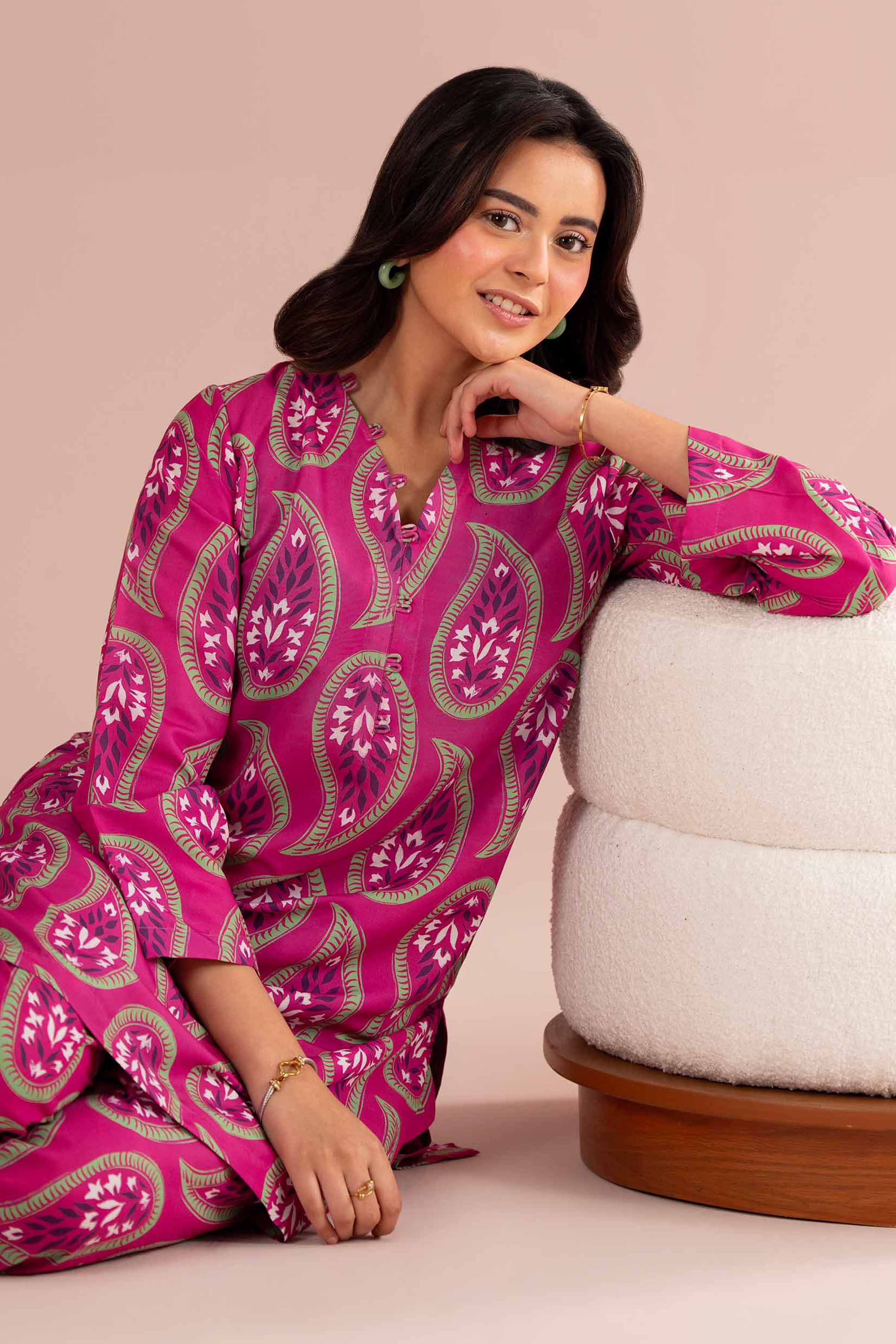 2 Piece - Printed Suit - PE26-360
