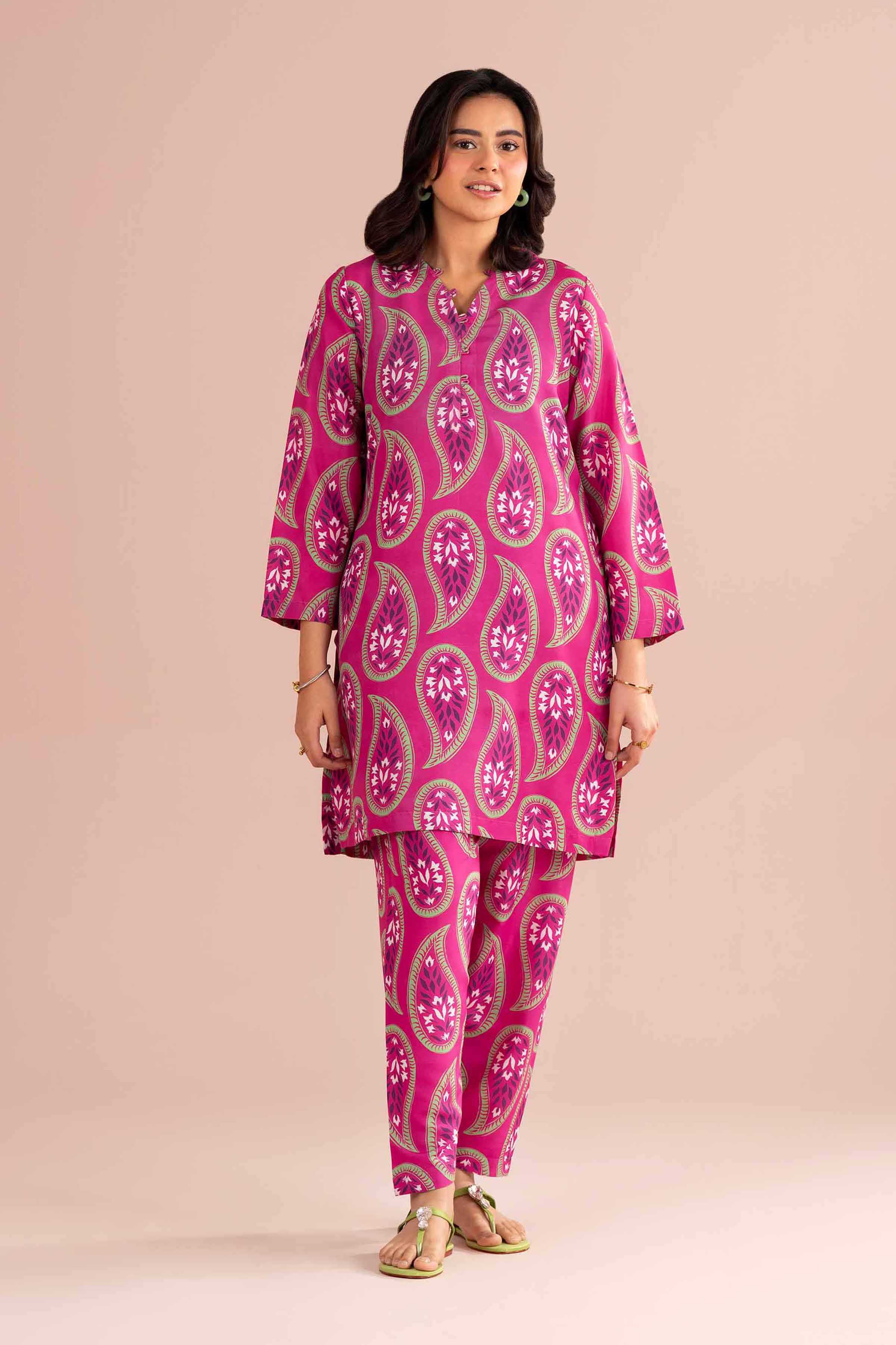 2 Piece - Printed Suit - PE26-360