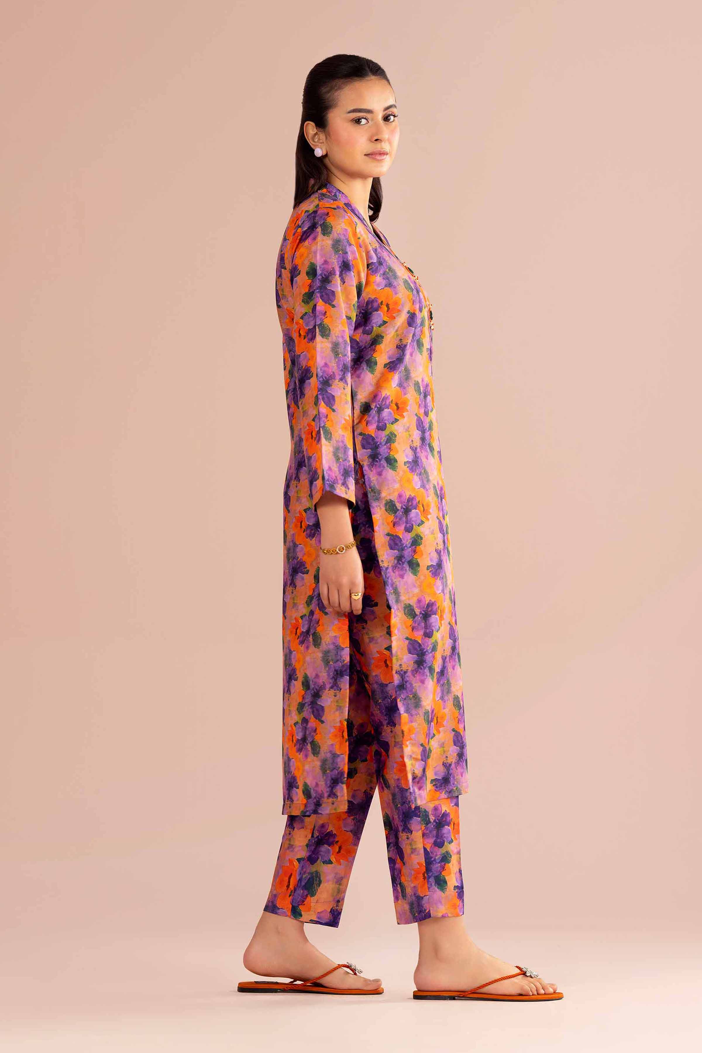 2 Piece - Printed Suit - PE26-361