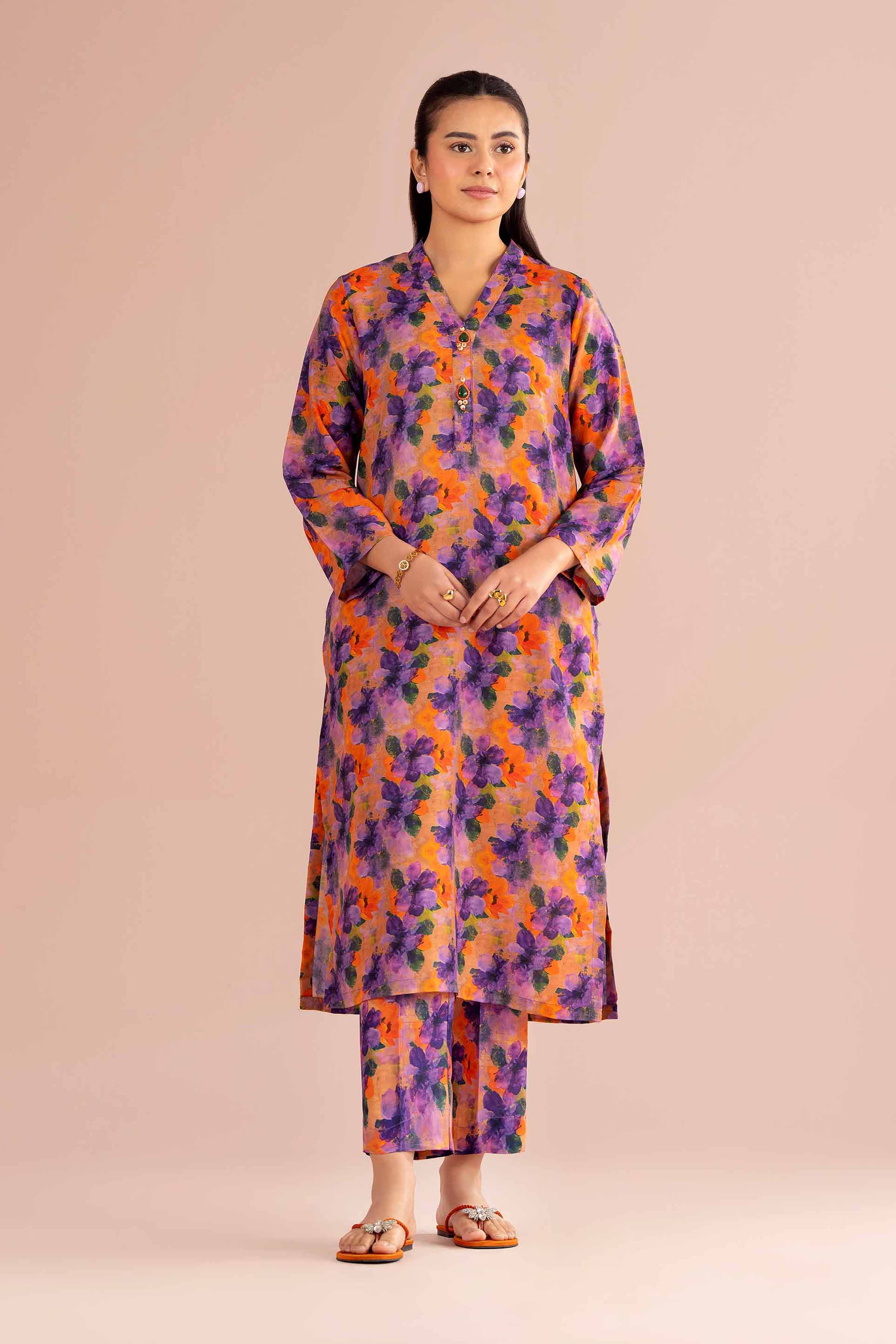 2 Piece - Printed Suit - PE26-361