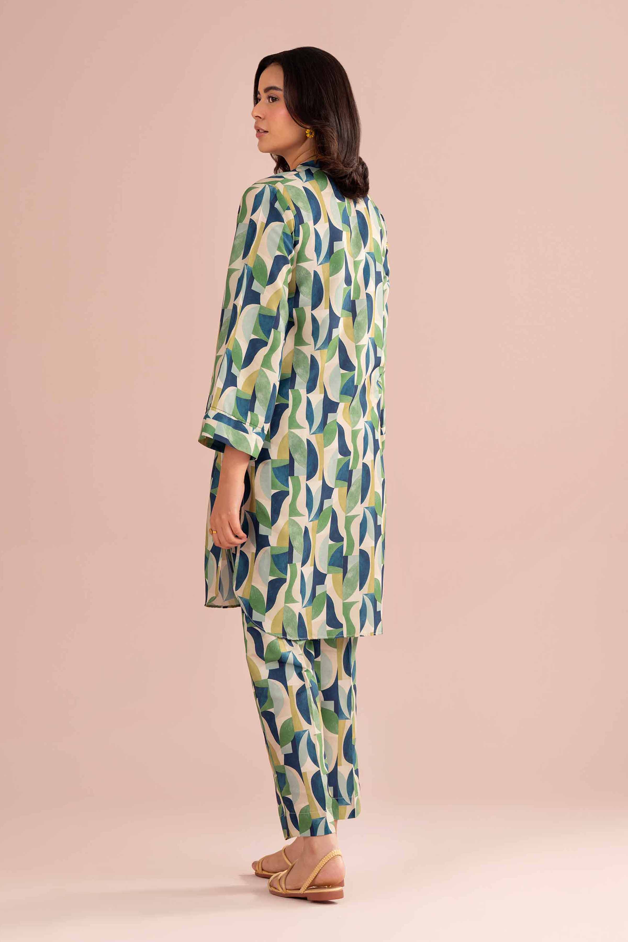 2 Piece - Printed Suit - PE26-363