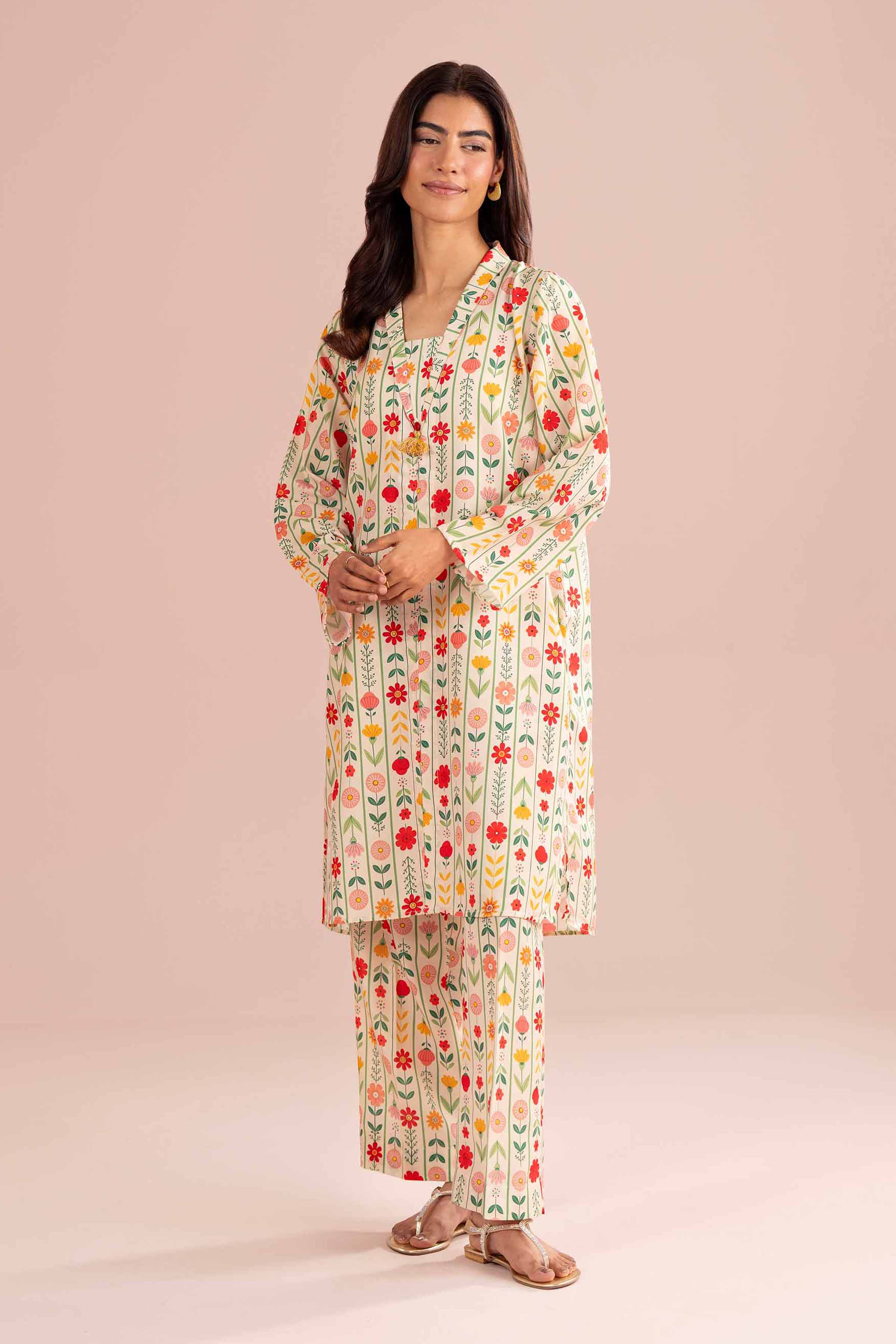 2 Piece - Printed Suit - PE26-367