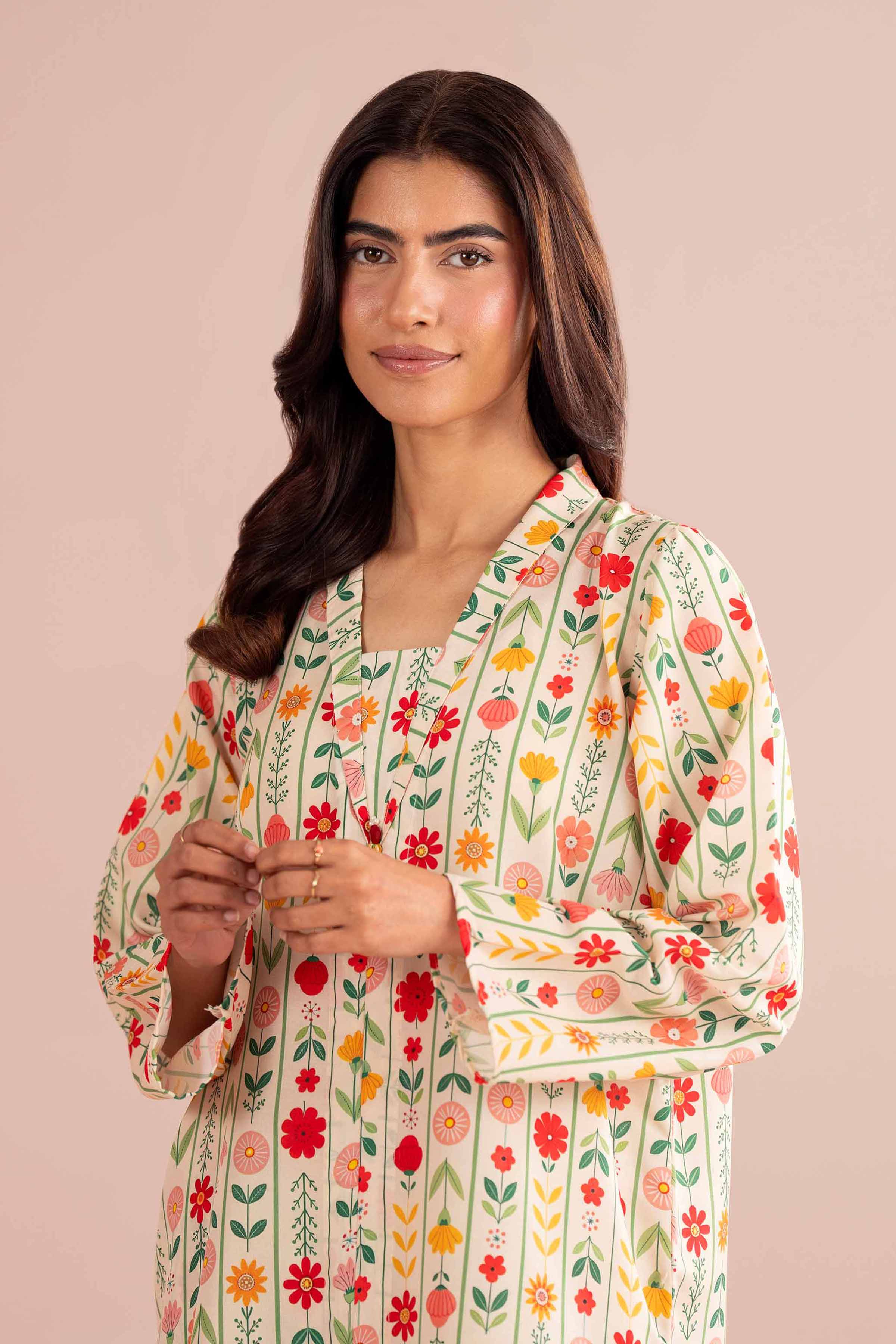 2 Piece - Printed Suit - PE26-367