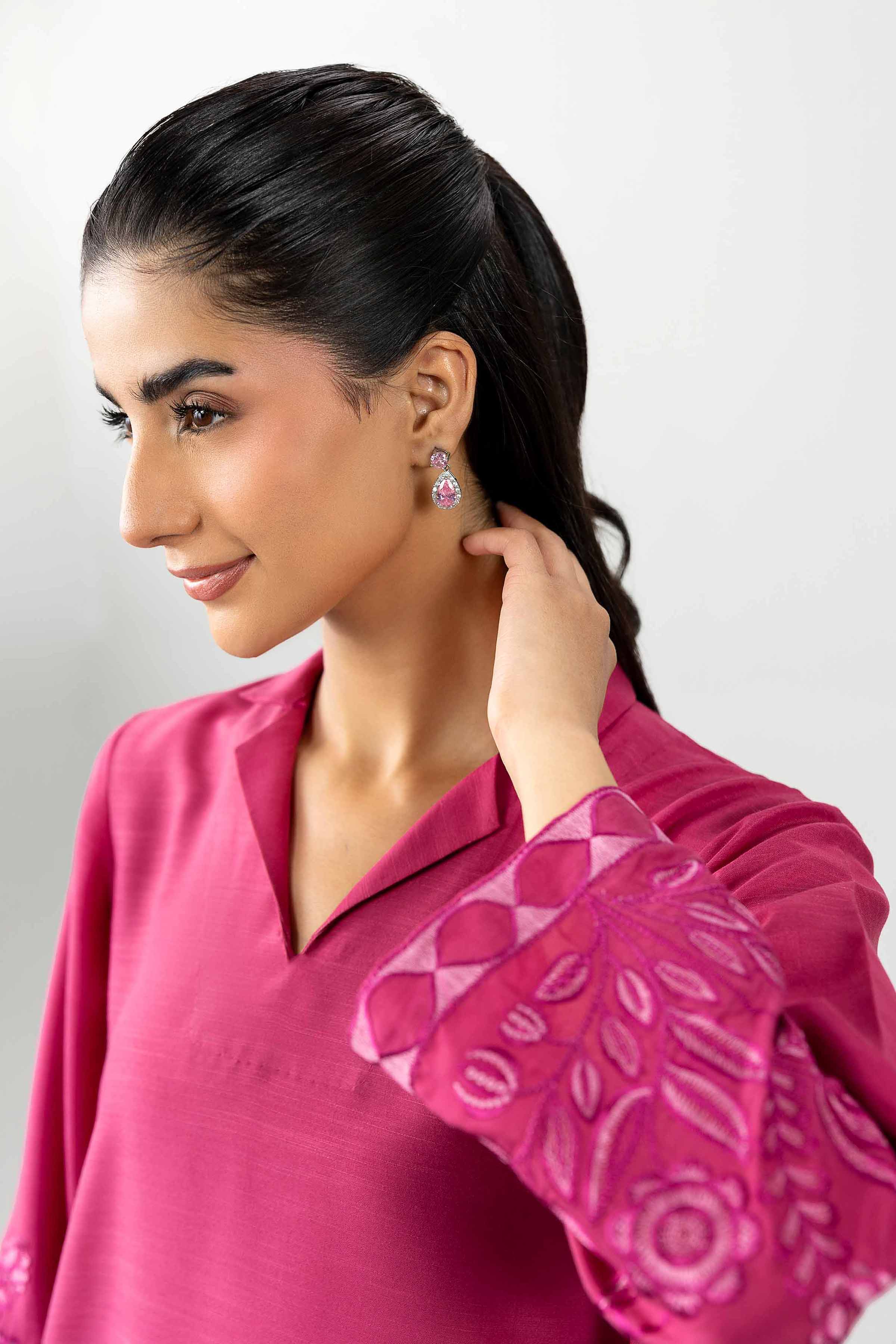 2 Piece - Embroidered Suit - PE26-405 Purple Lawn 2PC Embroidered READY TO WEAR