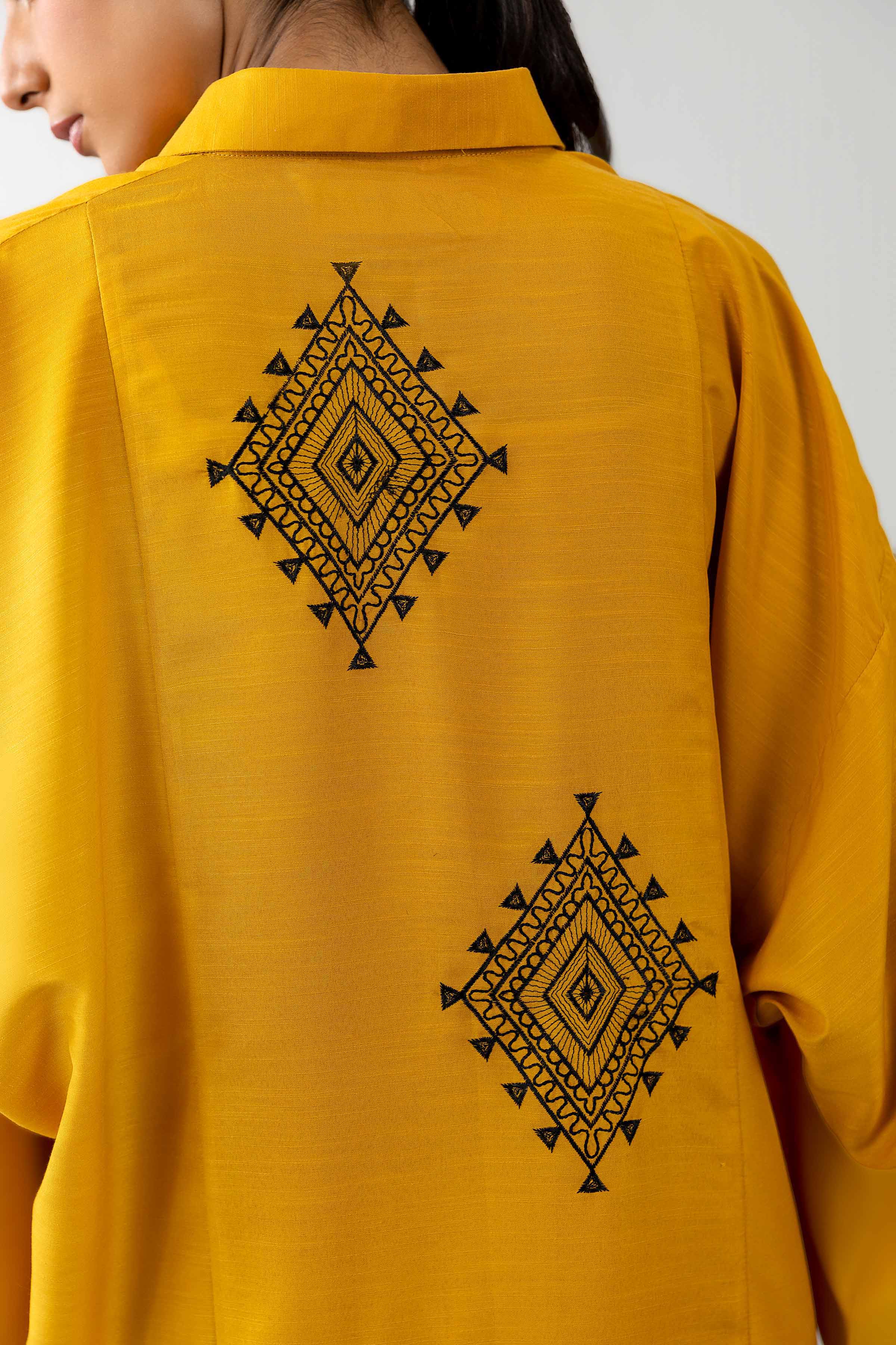 2 Piece - Embroidered Suit - PE26-411 Yellow Lawn 2PC Embroidered READY TO WEAR