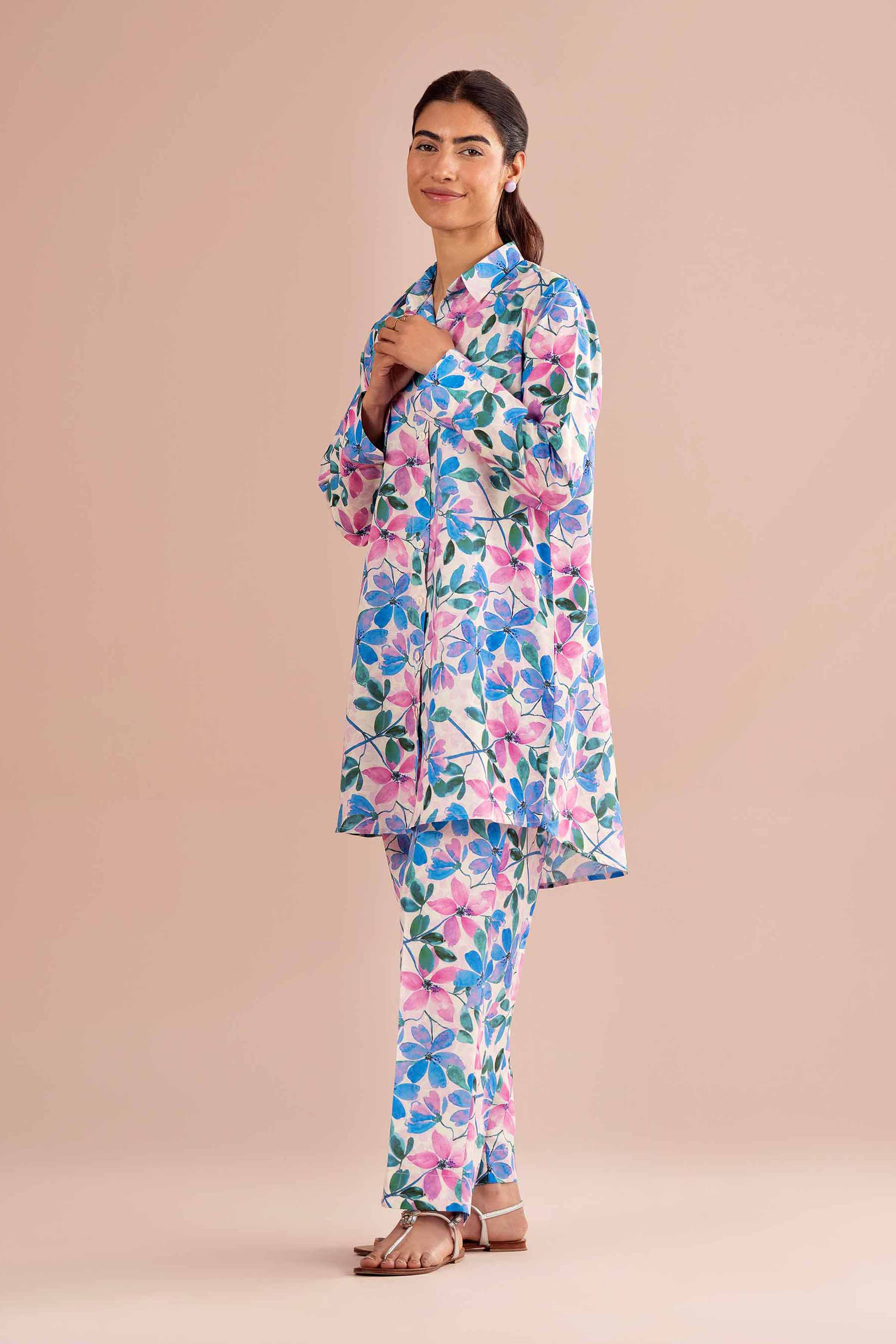 2 Piece - Printed Suit - PE26-418