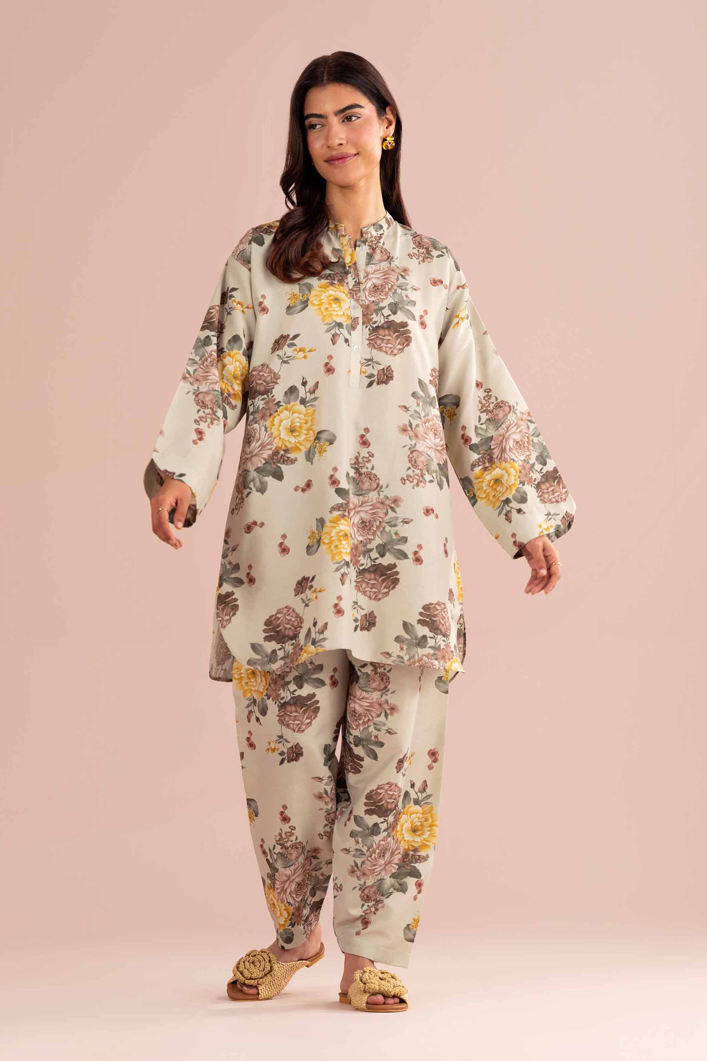 2 Piece - Printed Suit - PE26-419