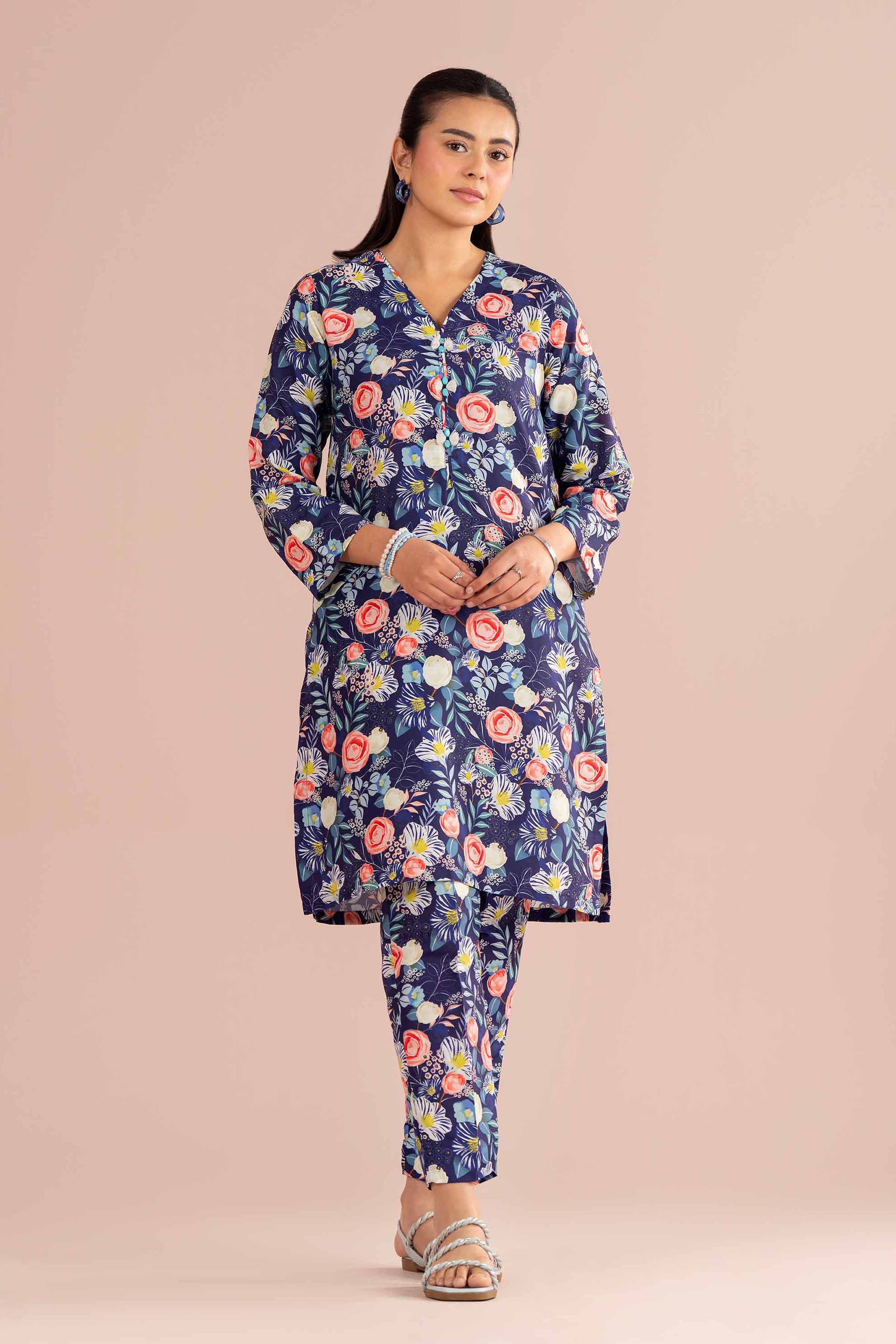 2 Piece - Printed Suit - PE26-424