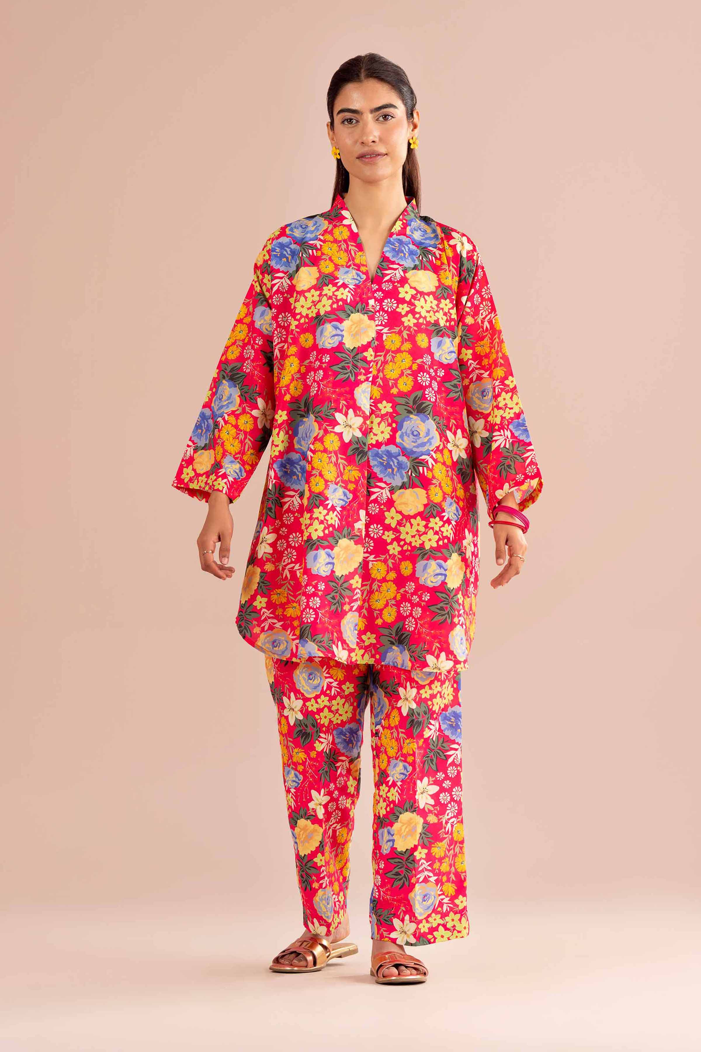 2 Piece - Printed Suit - PE26-426