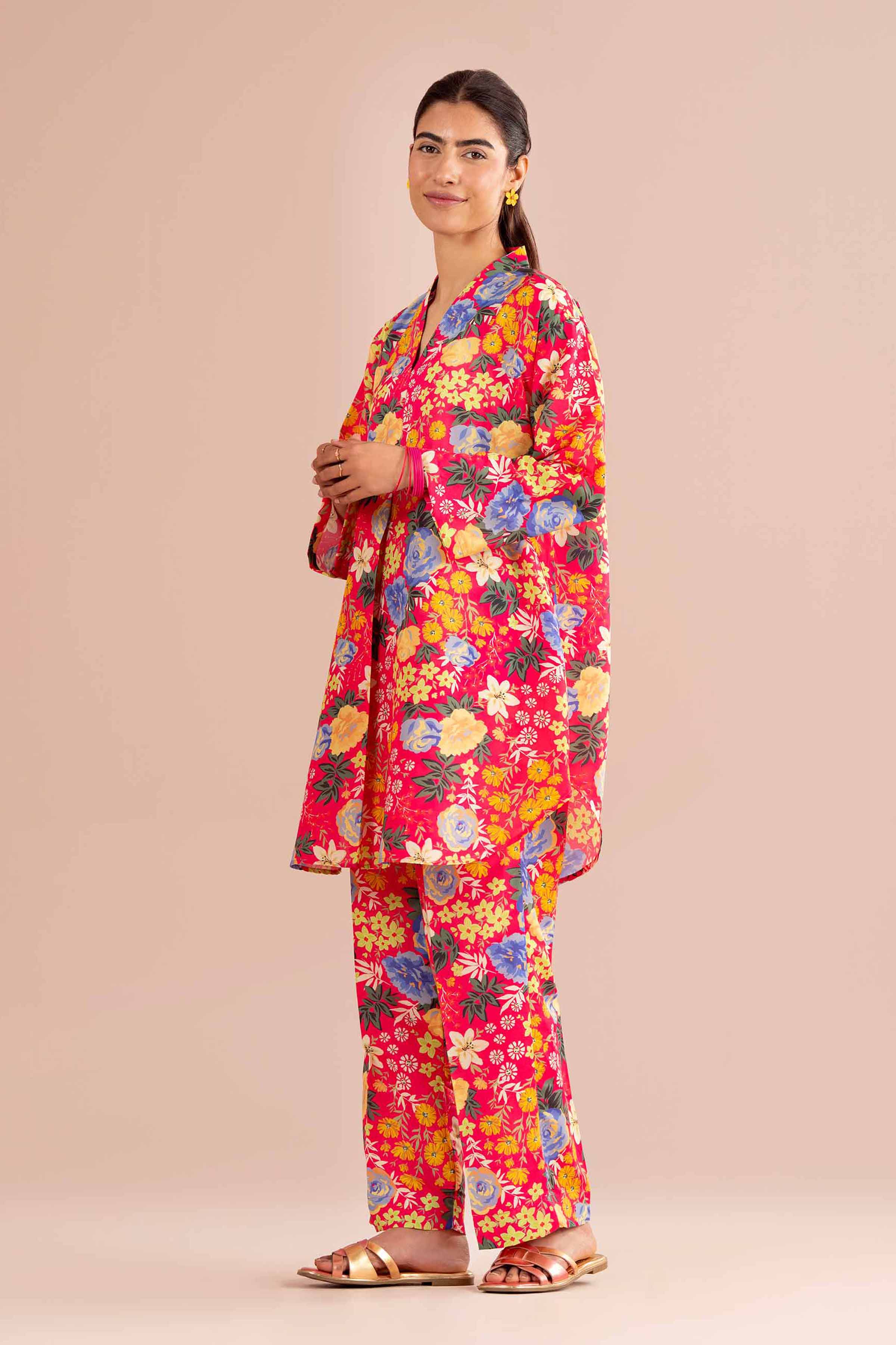 2 Piece - Printed Suit - PE26-426