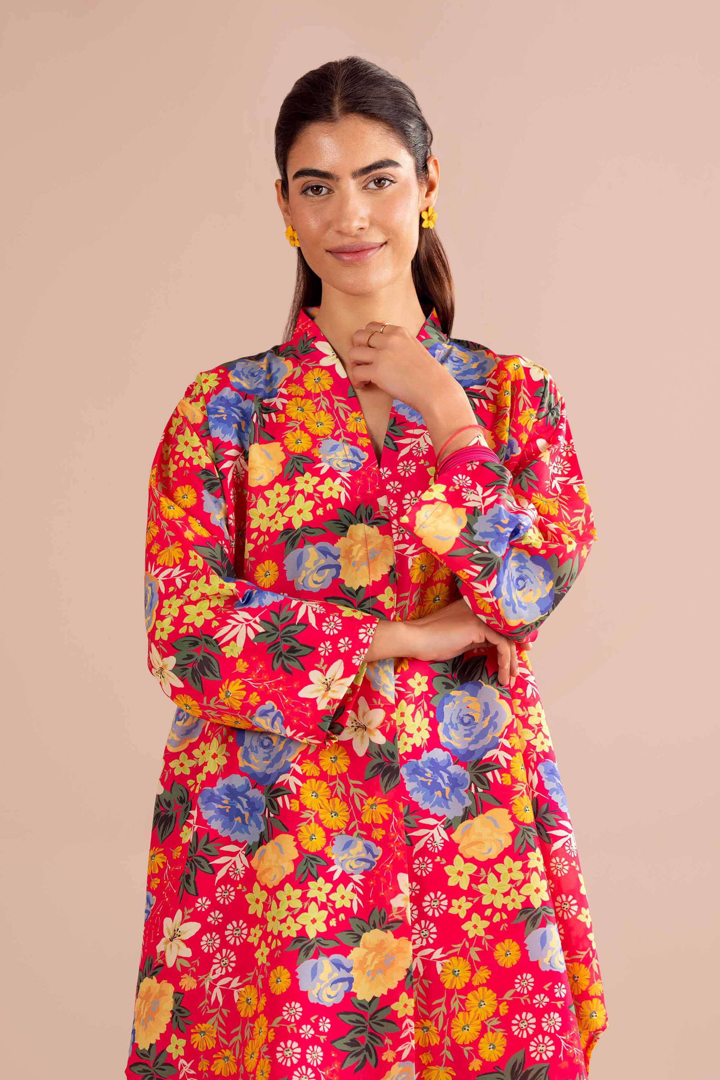 2 Piece - Printed Suit - PE26-426