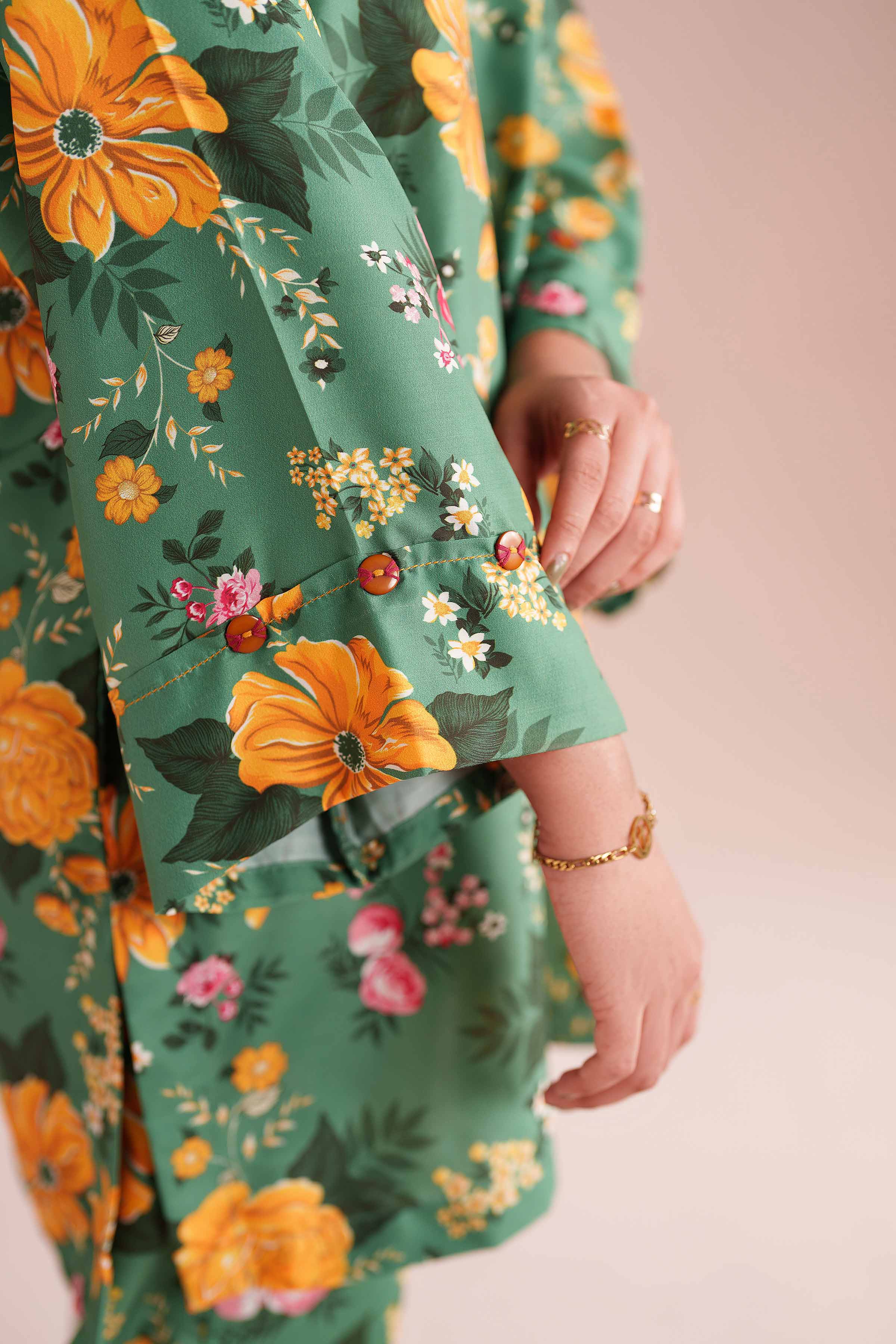2 Piece - Printed Suit - PE26-431